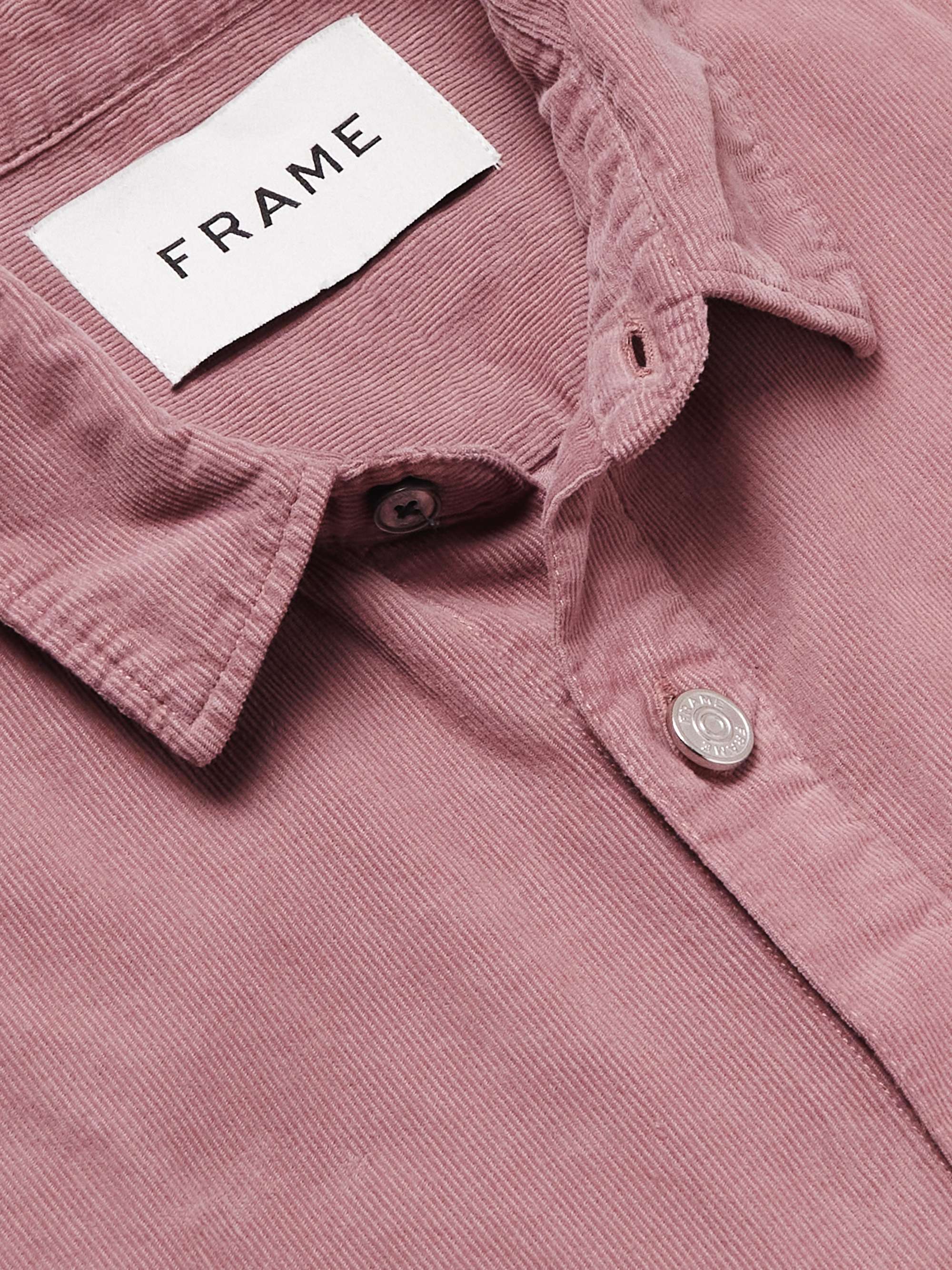 FRAME Cotton-Corduroy Shirt