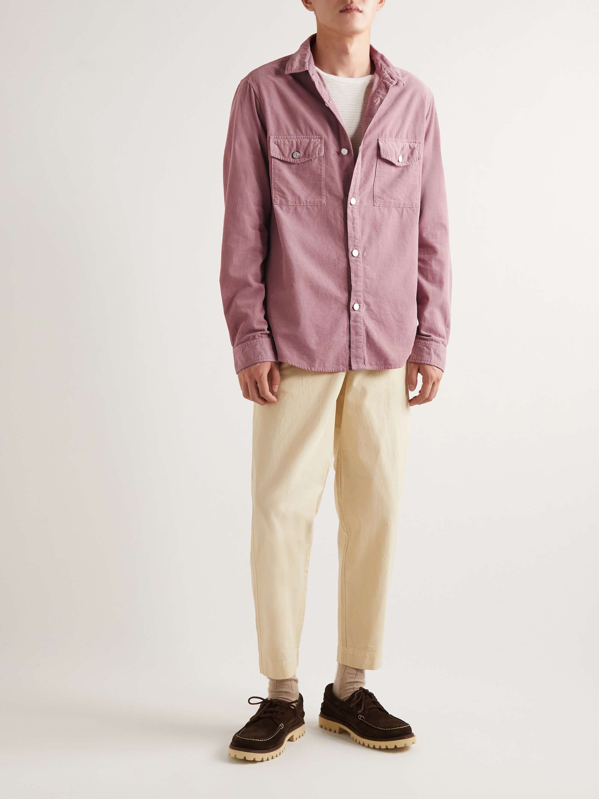 FRAME Cotton-Corduroy Shirt