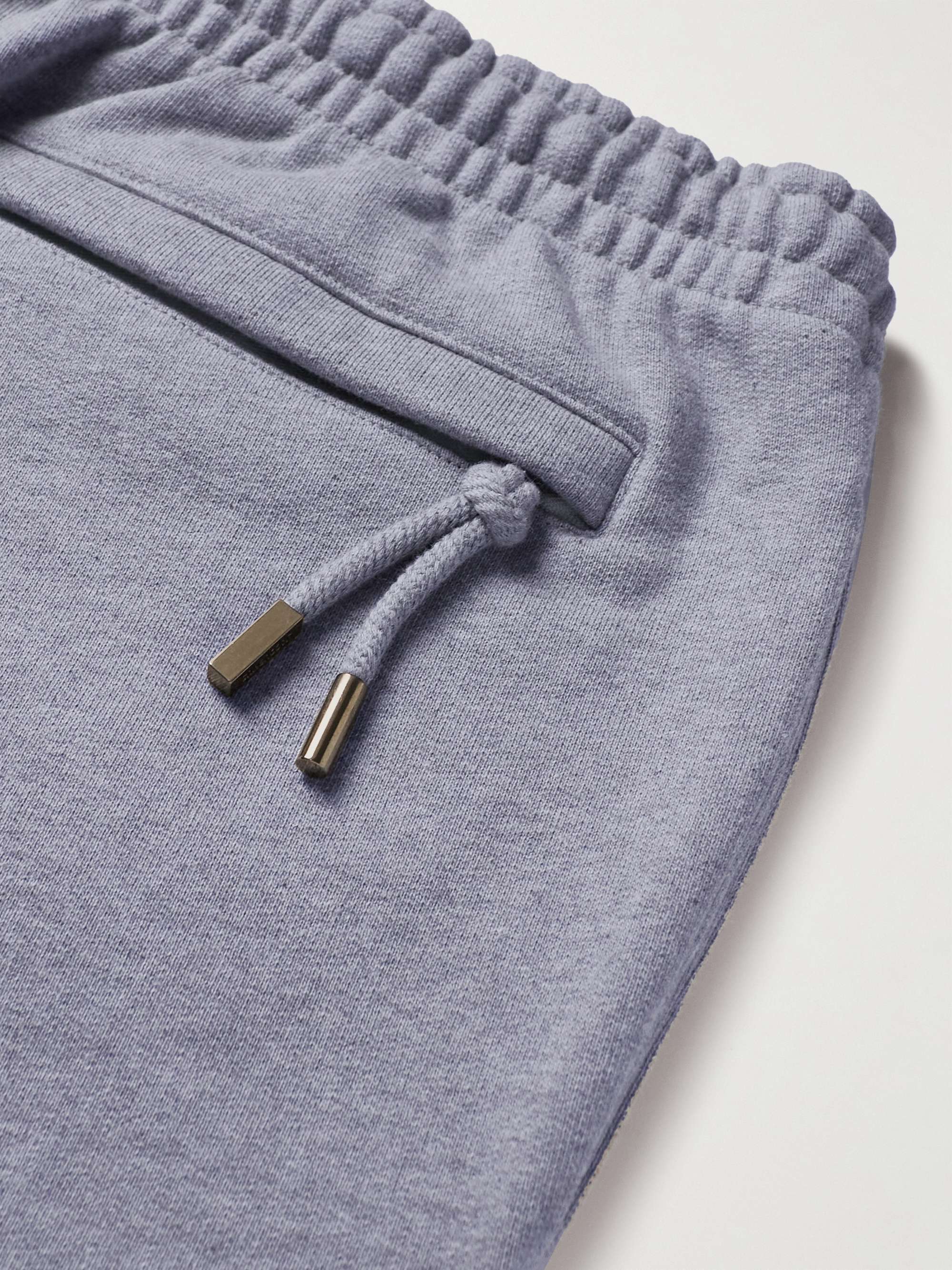 JACQUEMUS Tapered Logo-Print Organic Cotton-Jersey Sweatpants