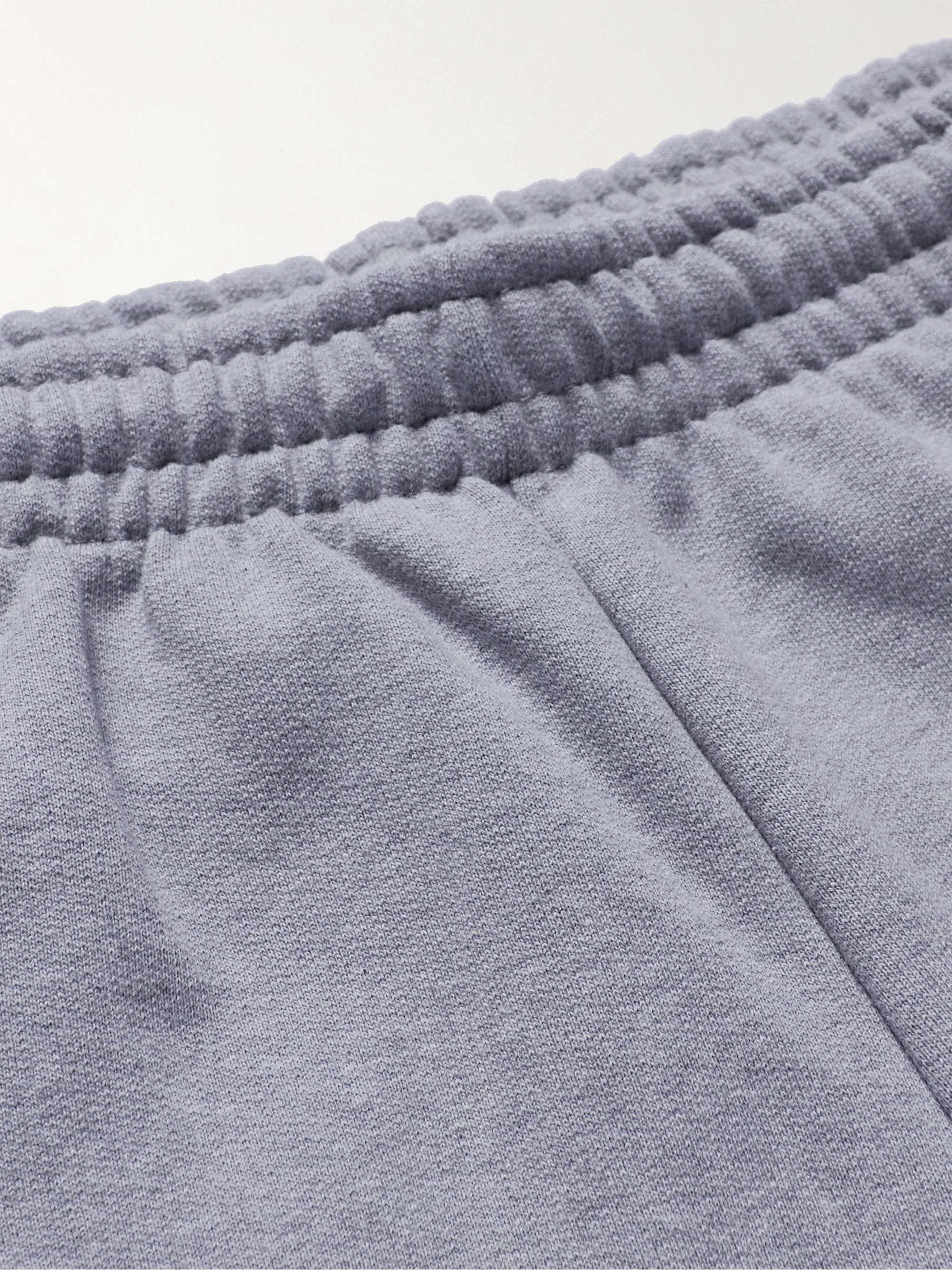 JACQUEMUS Tapered Logo-Print Organic Cotton-Jersey Sweatpants