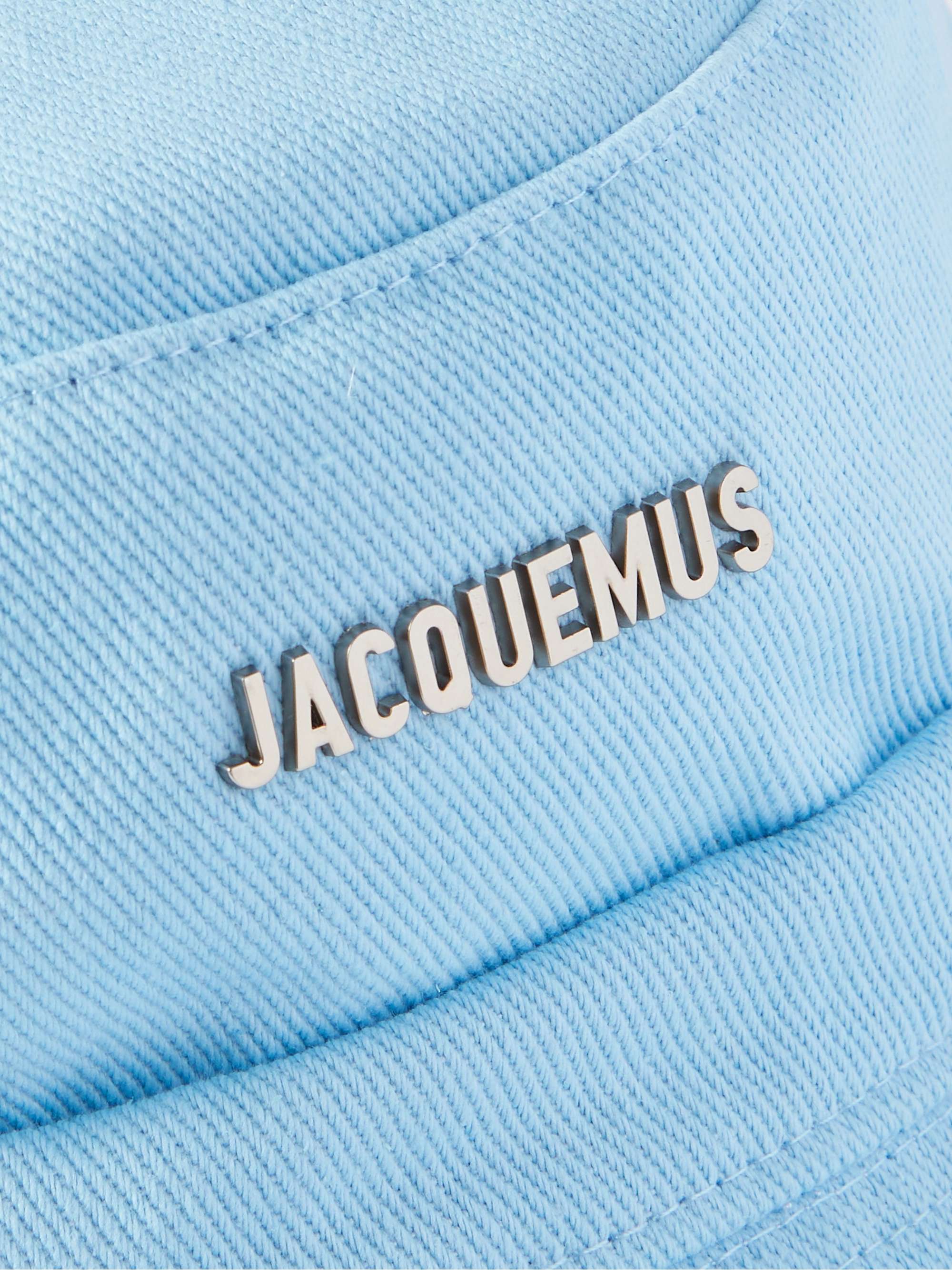 JACQUEMUS Logo-Appliquéd Cotton-Canvas Bucket Hat | MR PORTER