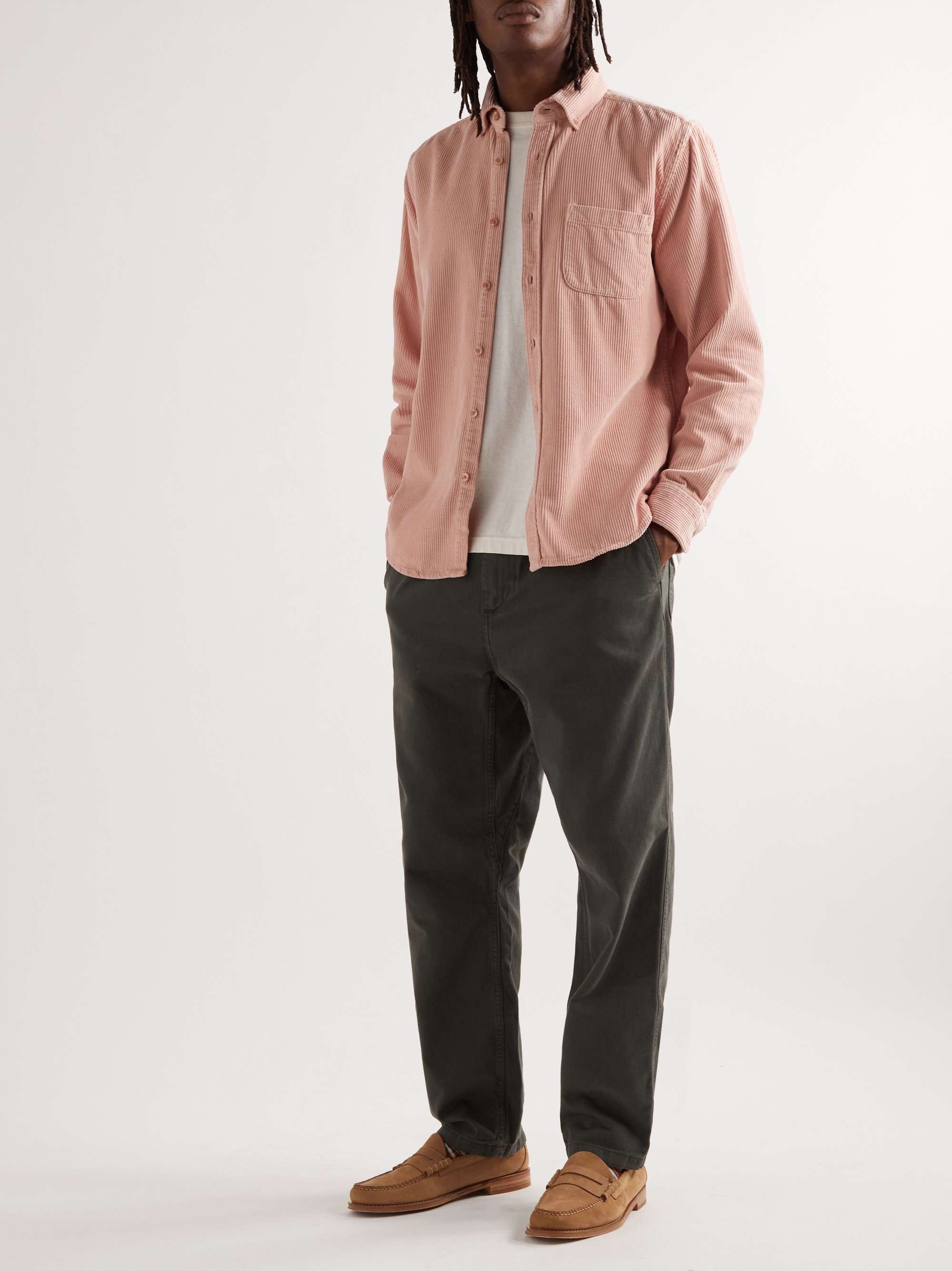 PORTUGUESE FLANNEL Lobo Cotton-Corduroy Shirt