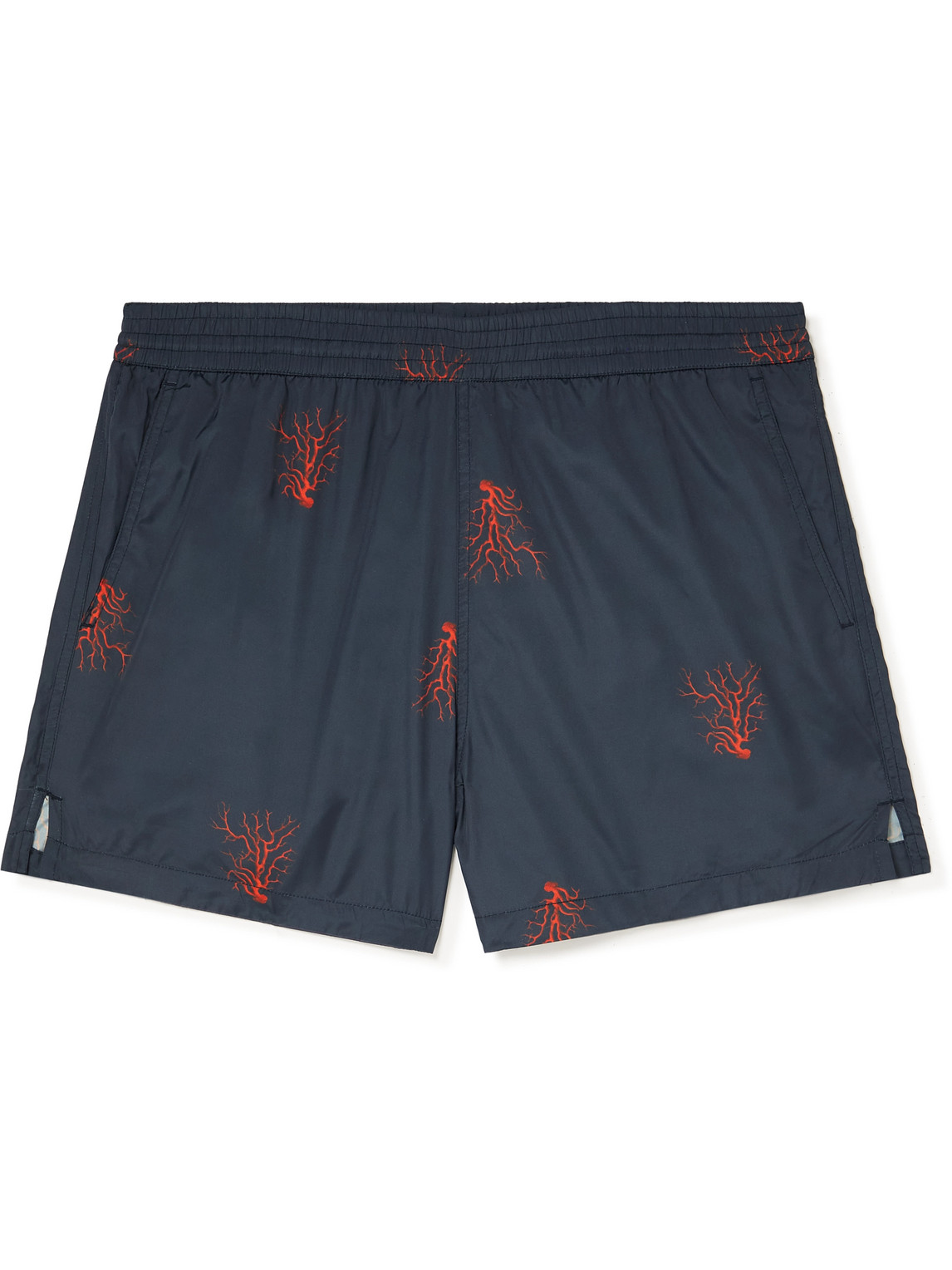 Morais Slim-Fit Mid-Length Printed Recycled Swim Shorts