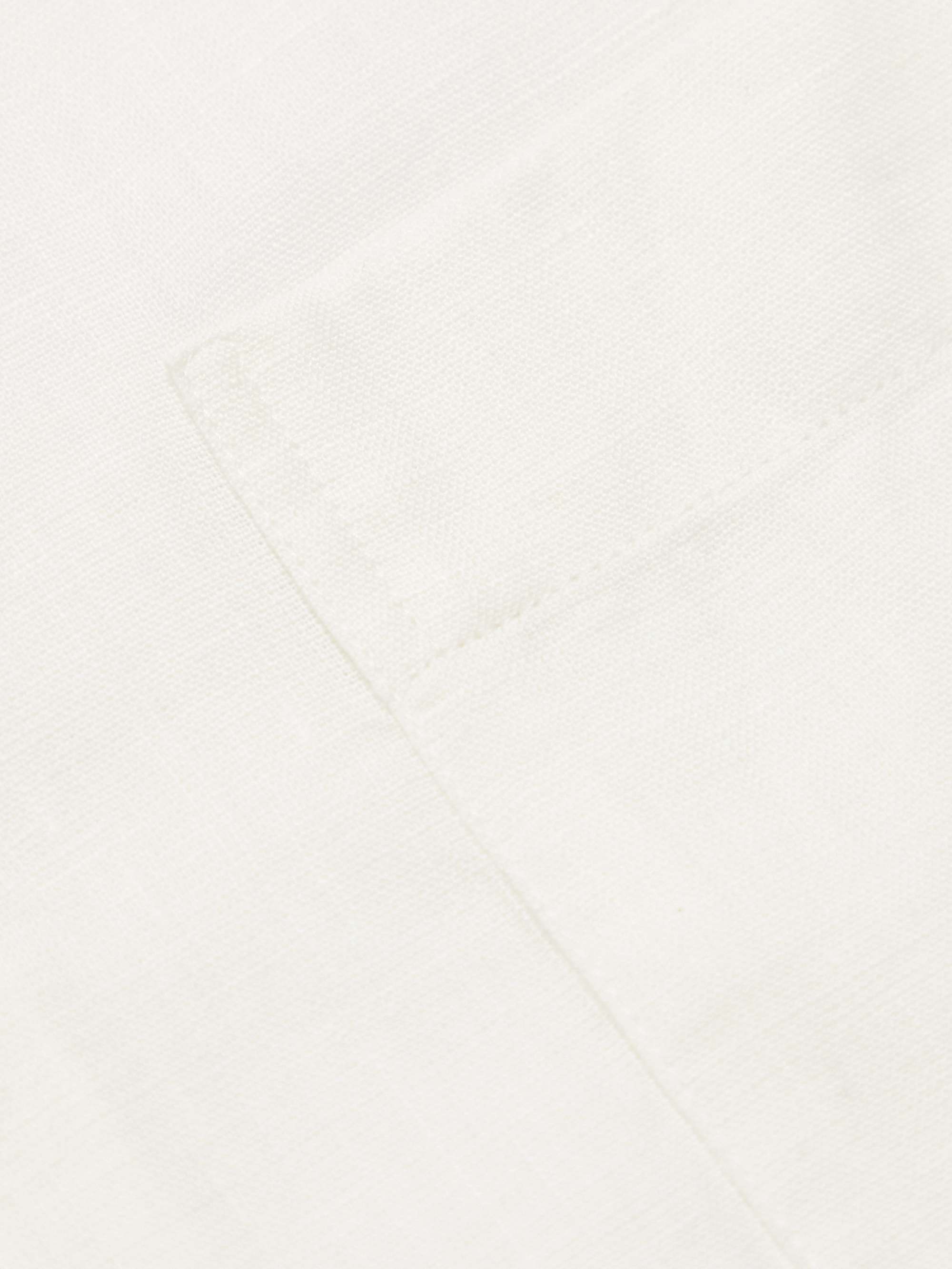 LA PAZ Silveira Convertible-Collar Linen Shirt