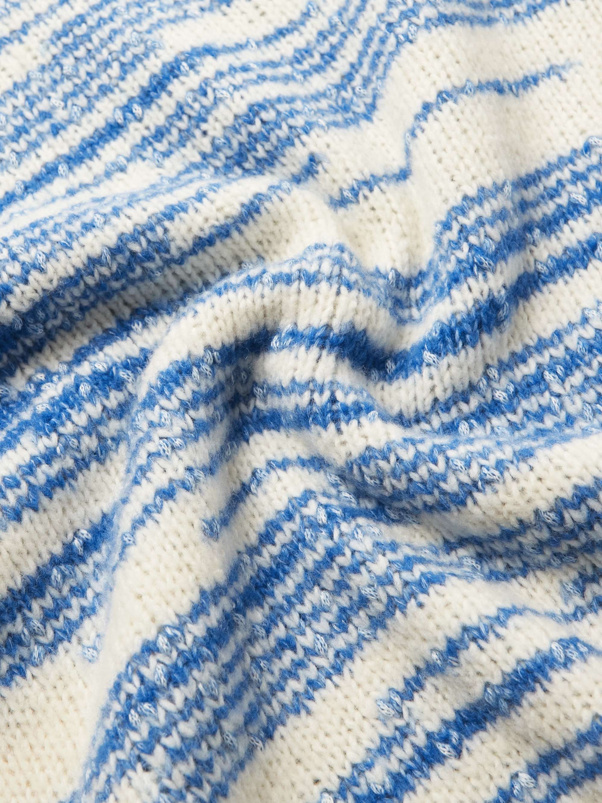 NN07 Douglas Striped Merino Wool-Blend Rollneck Sweater for Men | MR PORTER