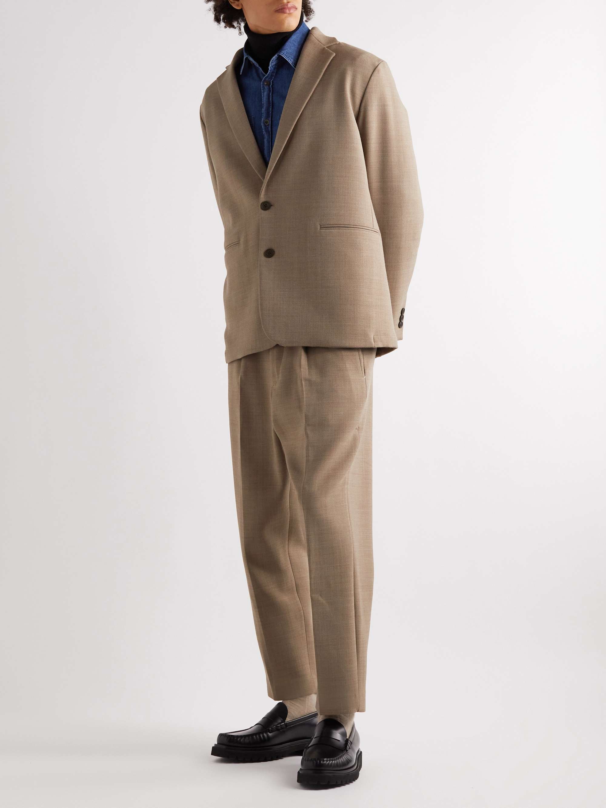 NN07 Timo 1684 Unstructured Twill Suit Jacket