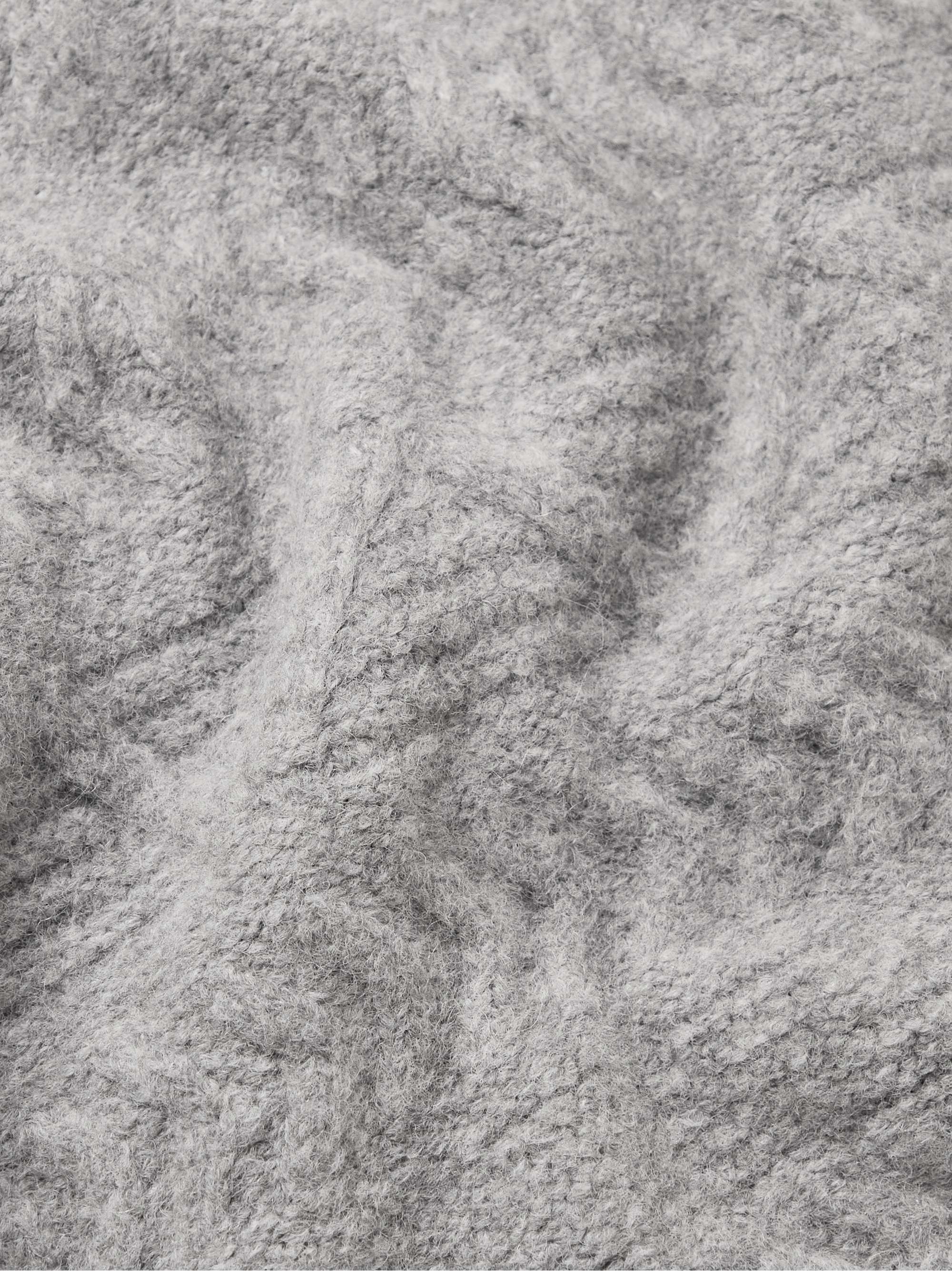 NN07 Bert Cable-Knit Rollneck Sweater