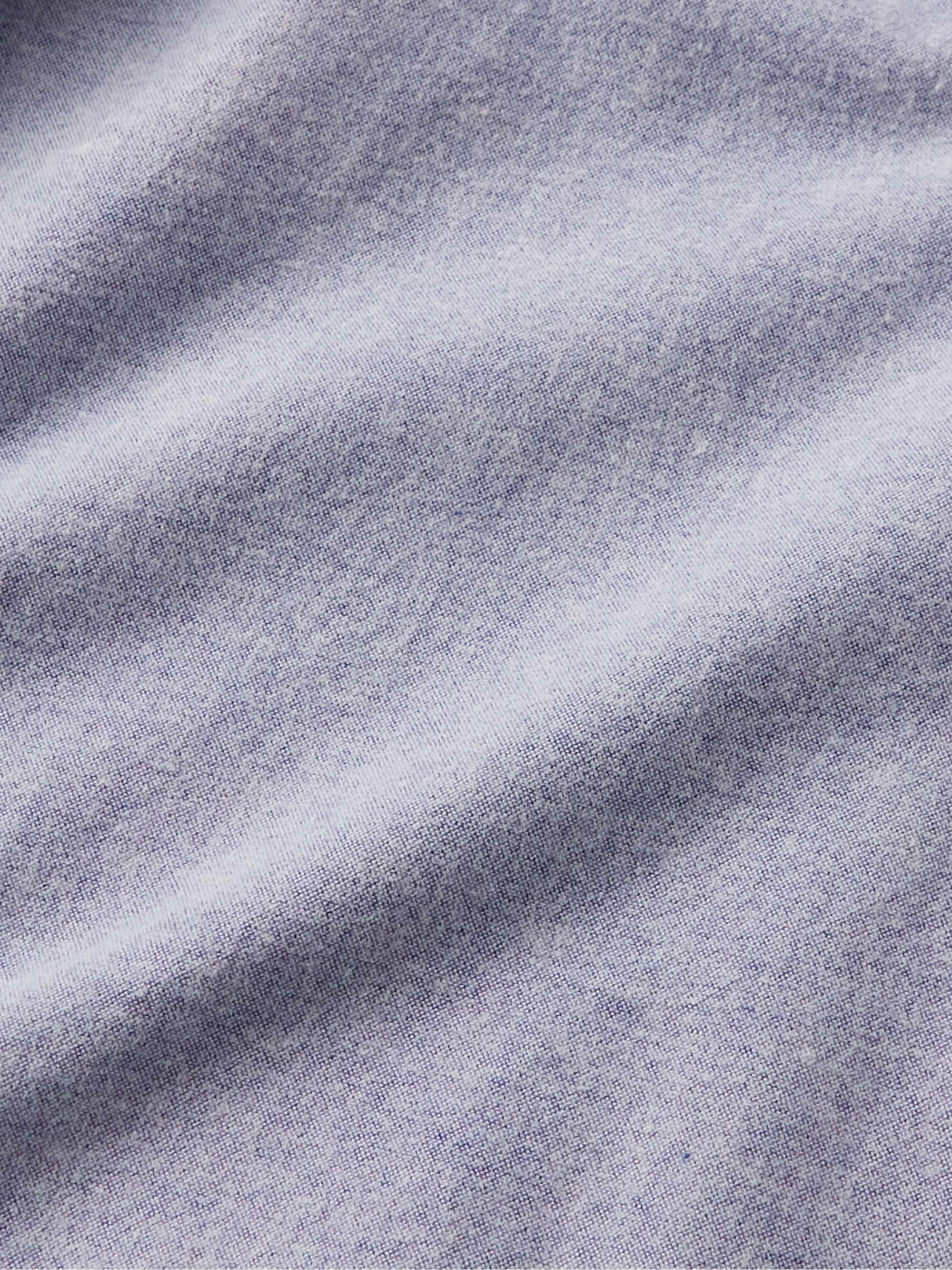 NN07 Arne Button-Down Collar Cotton-Poplin Shirt