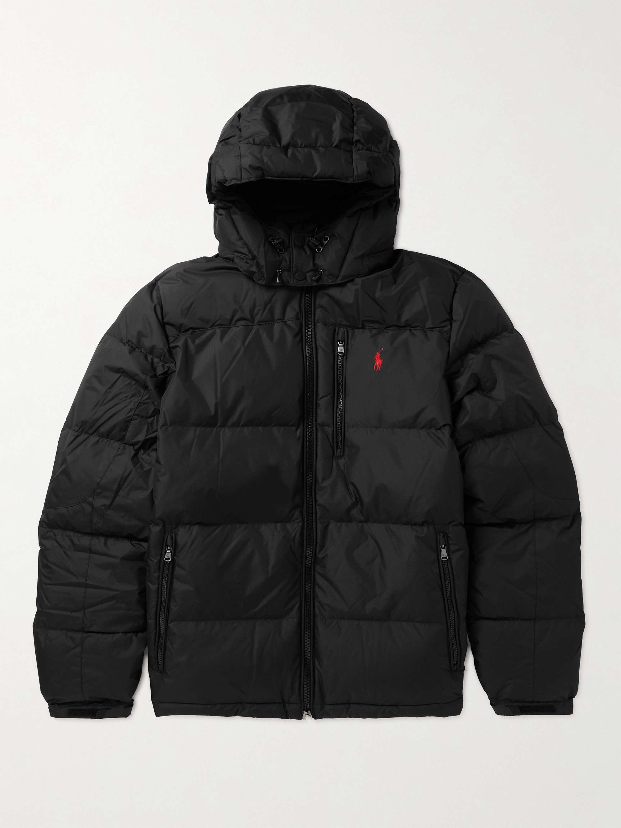 POLO RALPH LAUREN Logo-Embroidered Quilted Recycled-Shell Hooded Down Jacket