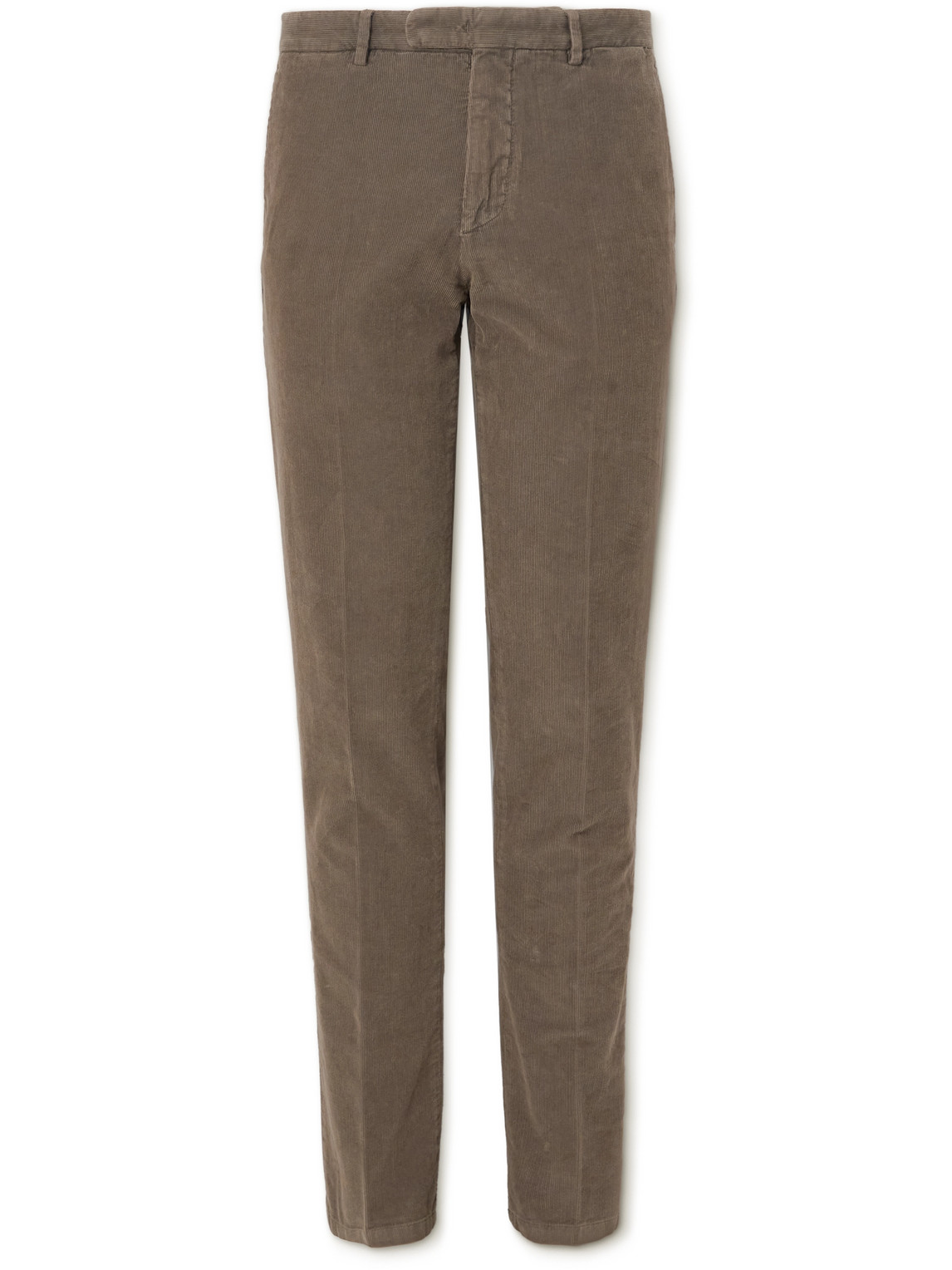Straight-Leg Cotton-Blend Corduroy Suit Trousers