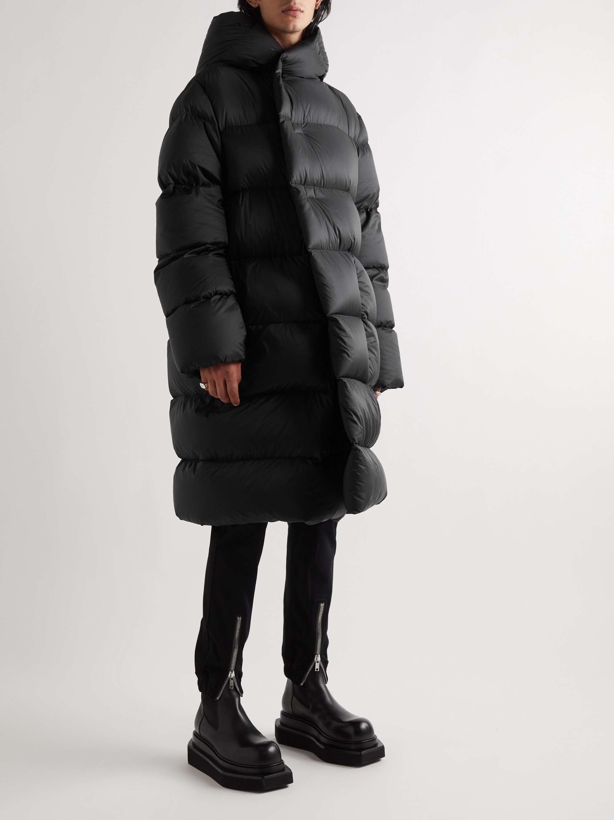 rick owens puffer vest