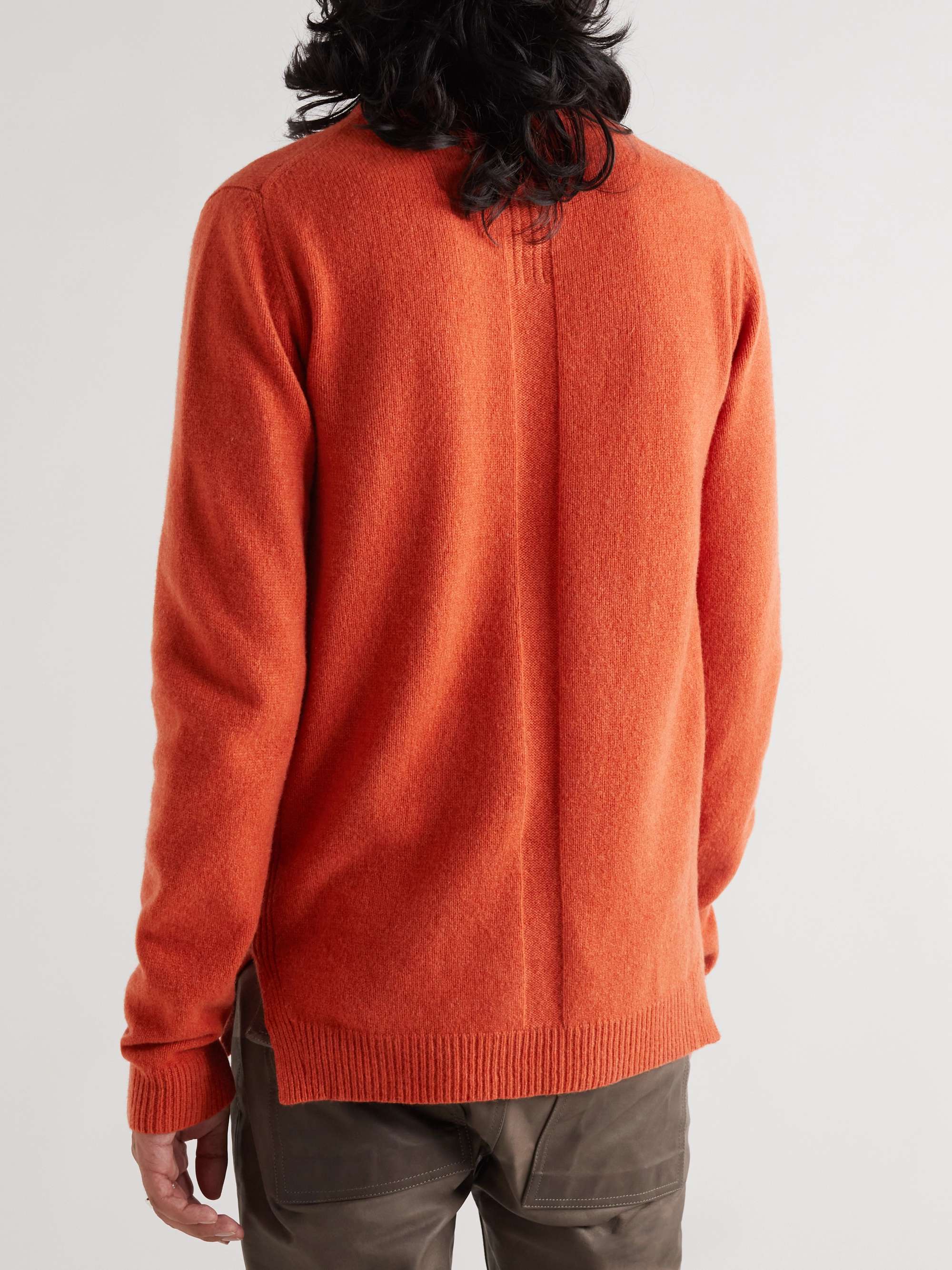 RICK OWENS Recycled Cashmere and Wool-Blend Sweater