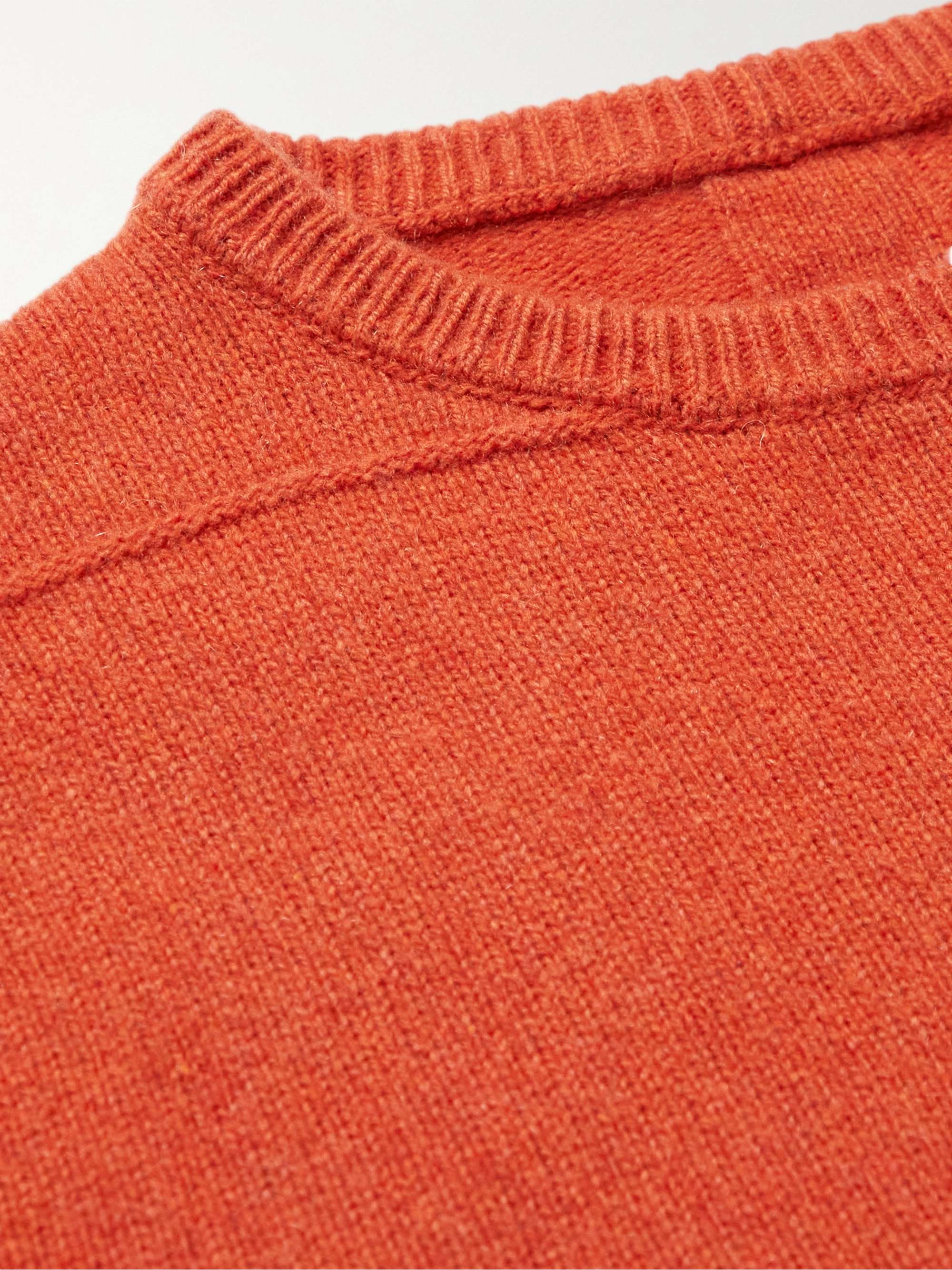 RICK OWENS Recycled Cashmere and Wool-Blend Sweater
