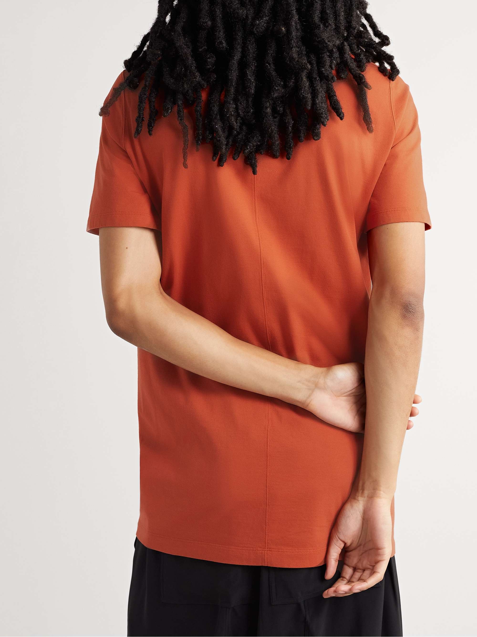 RICK OWENS Level Cotton-Jersey T-Shirt