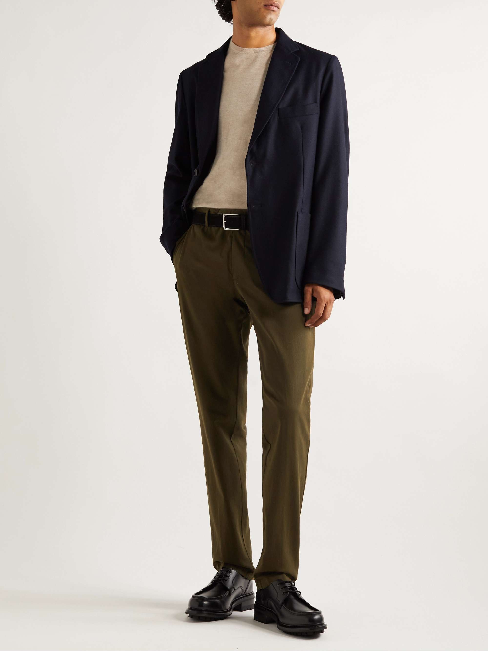 BRIONI Unstructured Wool-Felt Blazer
