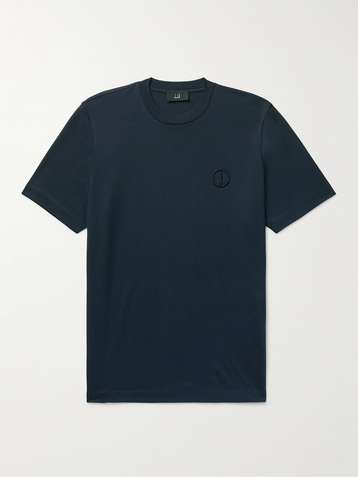 Dior - CD Icon Regular-Fit T-Shirt Black Organic Cotton Jersey - Size Xxs - Men