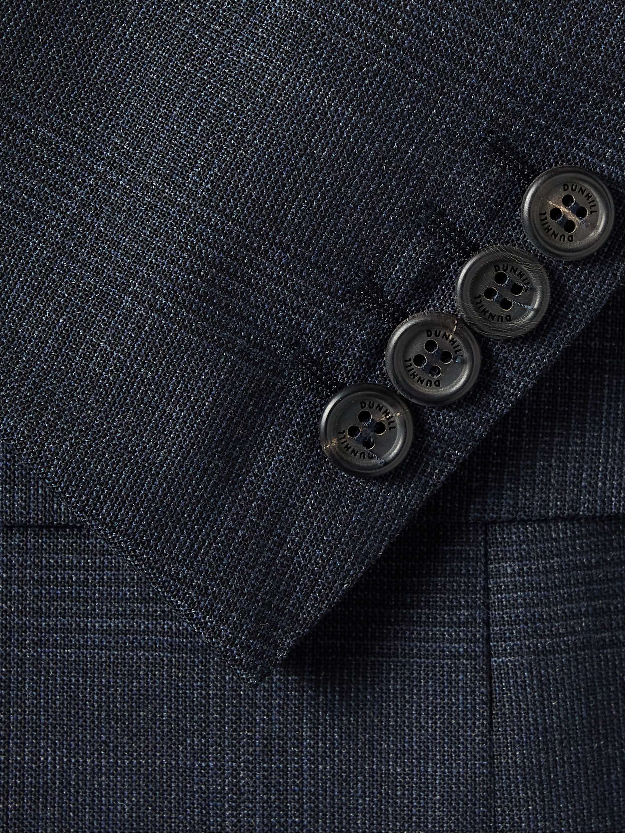 DUNHILL Belgravia Slim-Fit Prince of Wales Checked Wool Suit Jacket