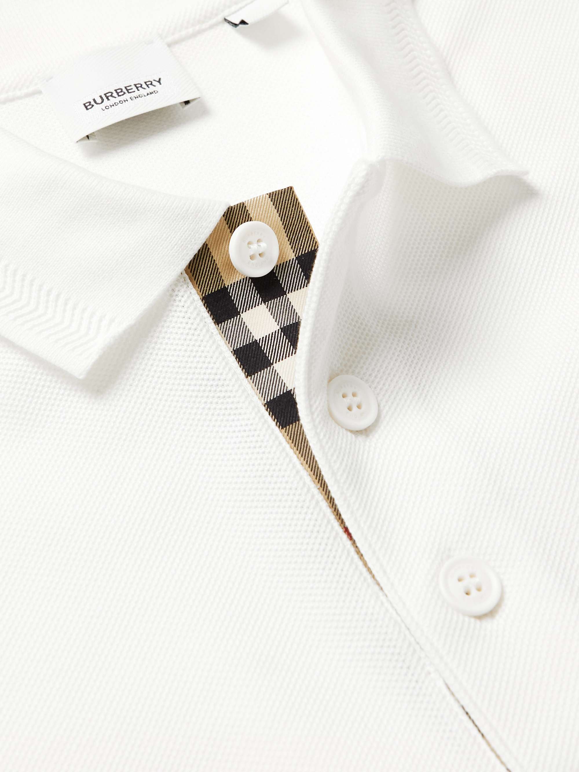 BERBERRY Malleco Logo Piqueポロシャツ