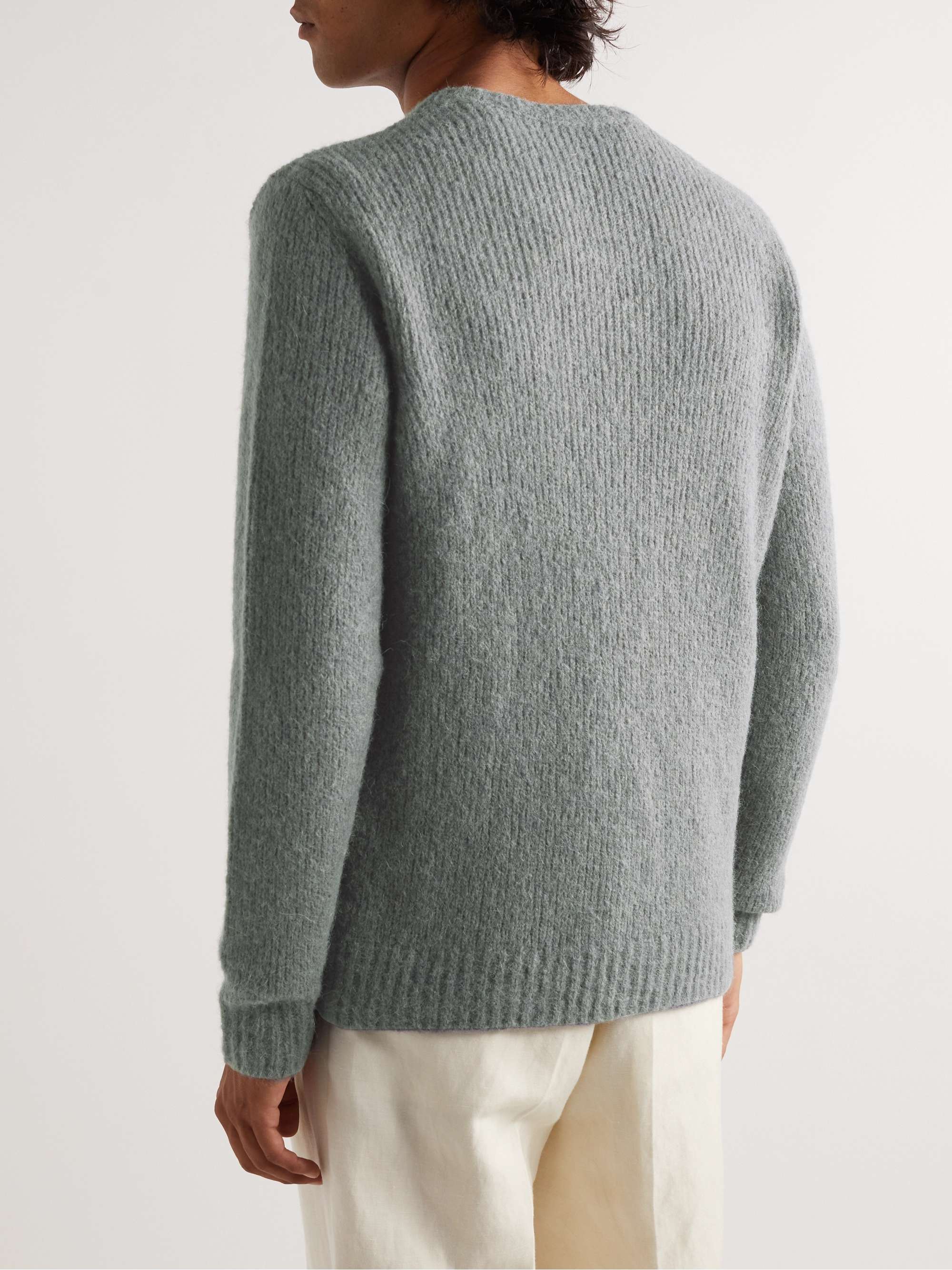 GIORGIO ARMANI Ribbed-KnitSweater