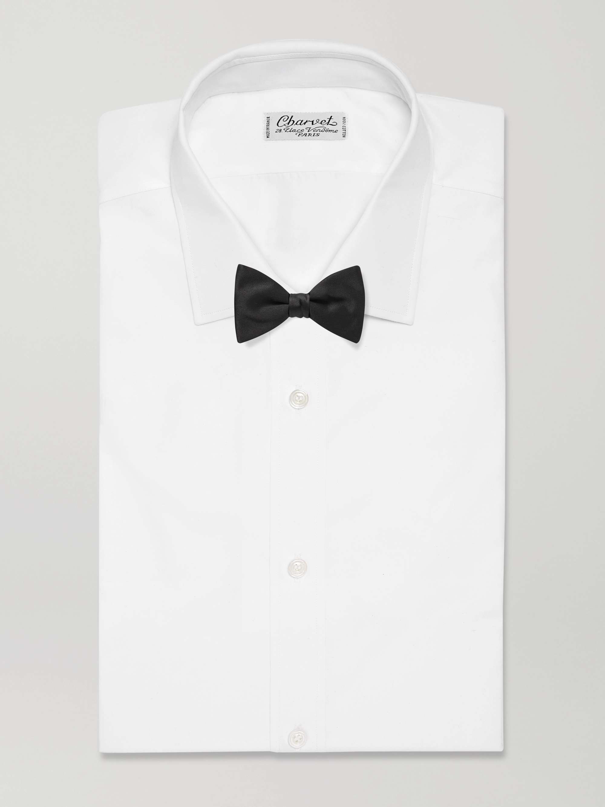 RALPH LAUREN PURPLE LABEL Pre-Tied Silk Bow Tie