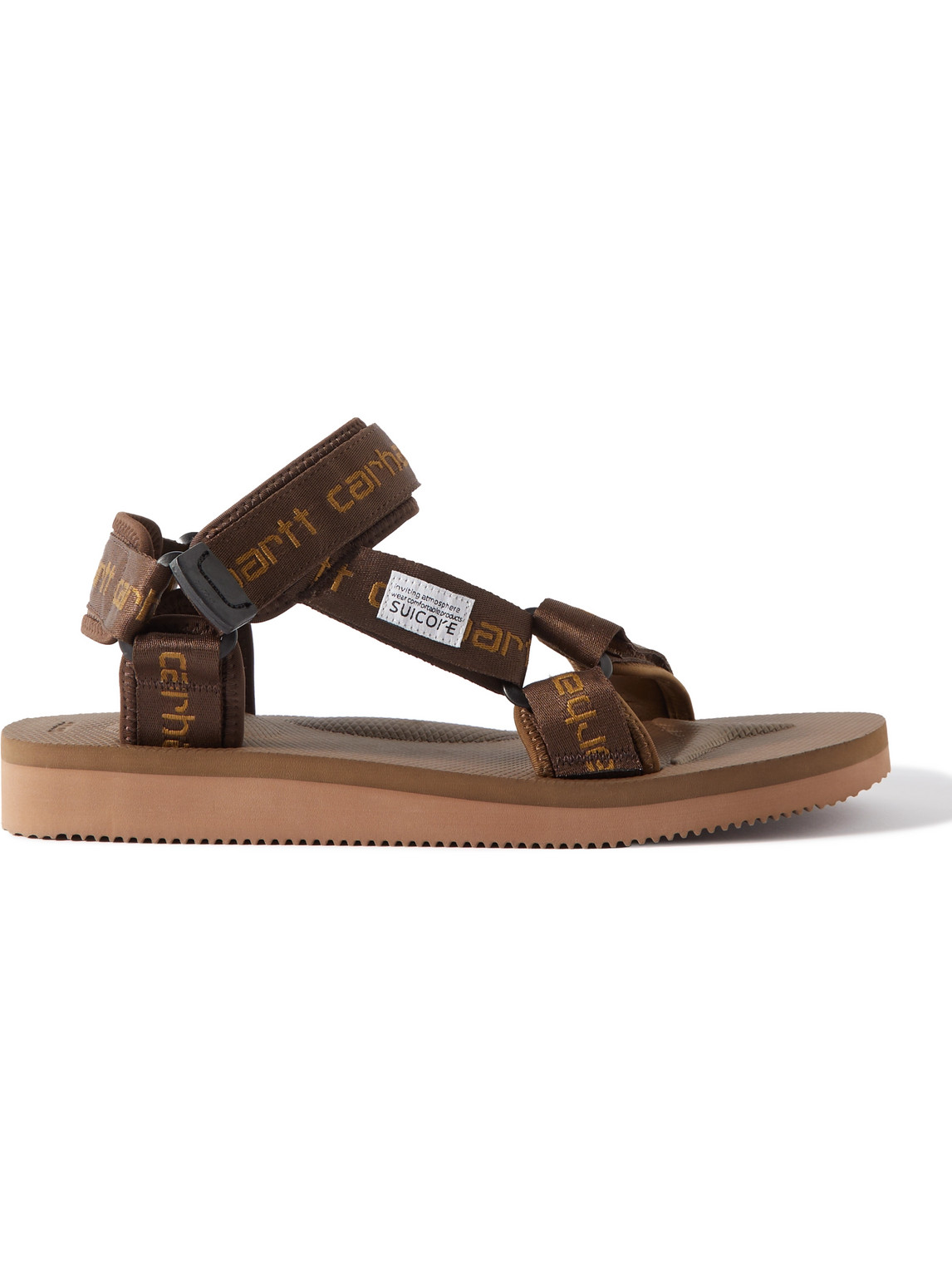 SUICOKE – Carhartt WIP Depa-V2CHT Logo-Jacquard Sandals