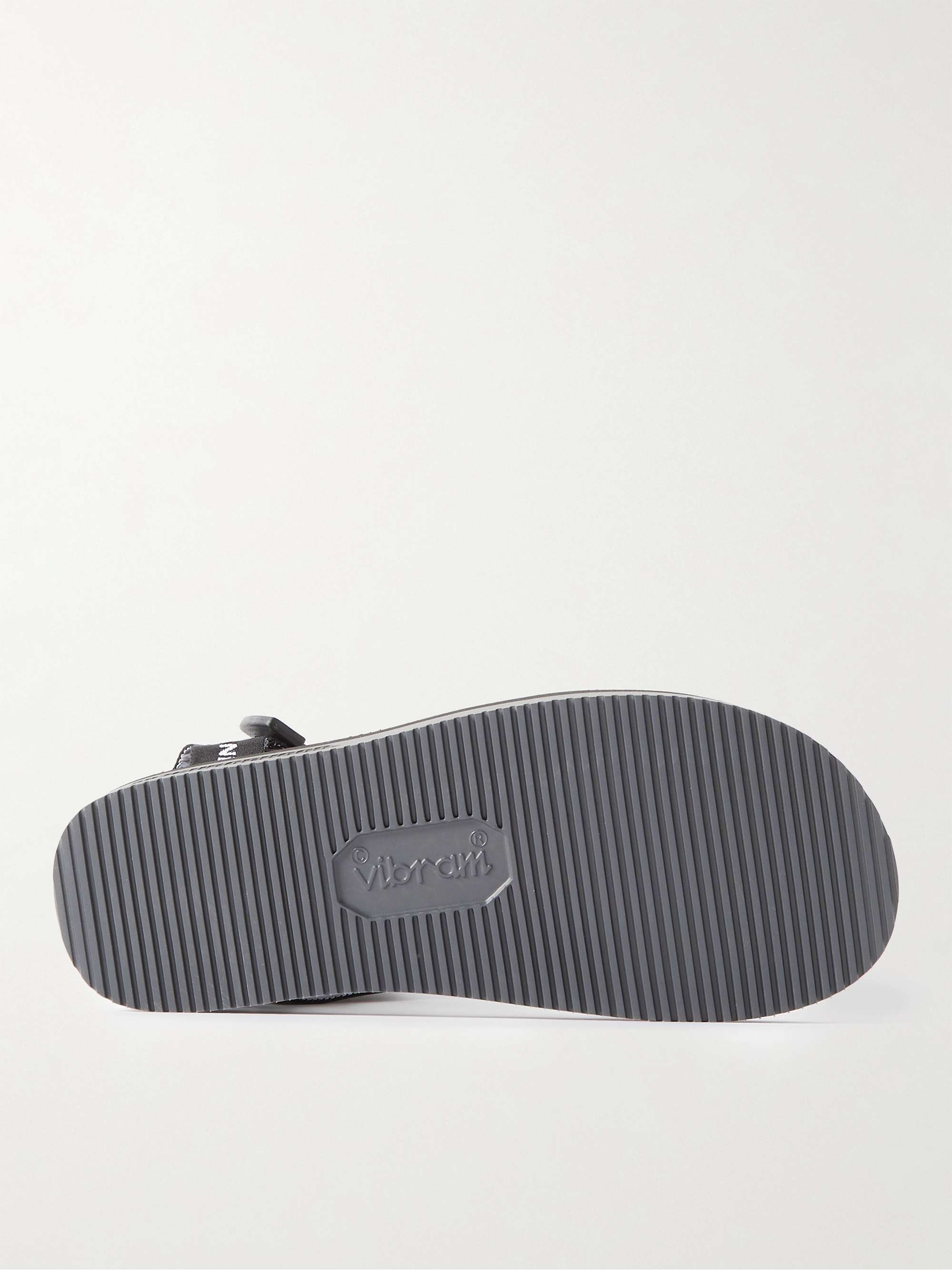 SUICOKE + Neighborhood Depa-V2 Logo-Jacquard Sandals
