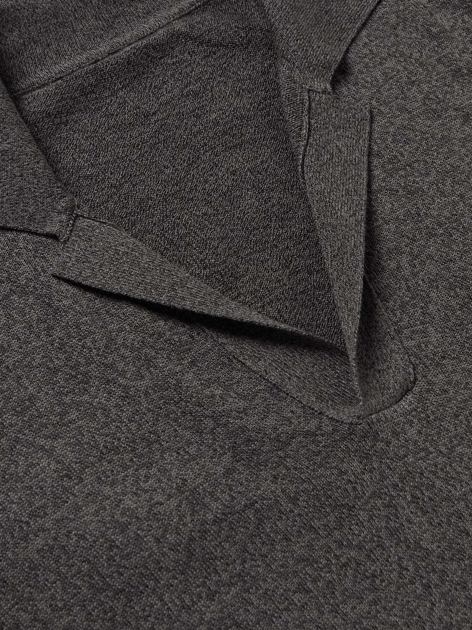 STÒFFA Mouliné-Organic Cotton Polo Shirt