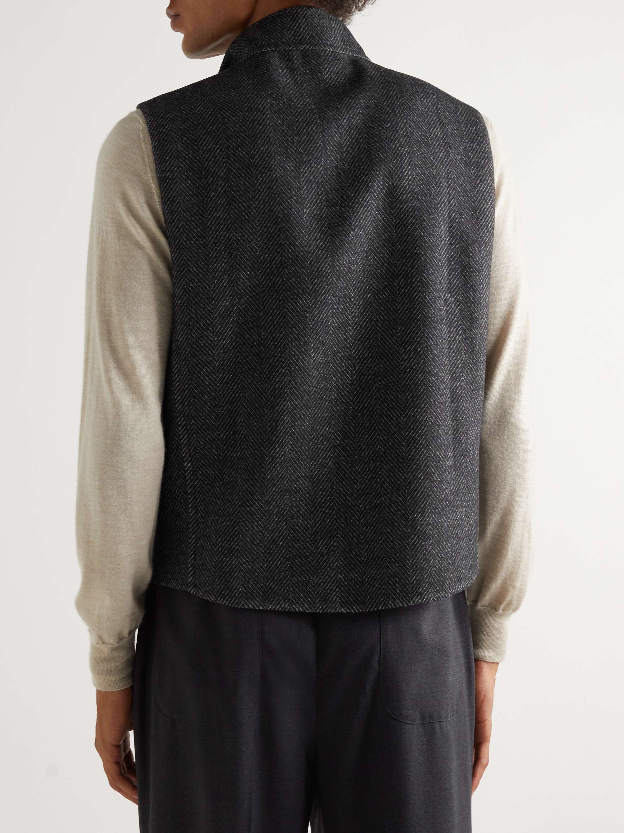 STÒFFA Reversible Wool Gilet
