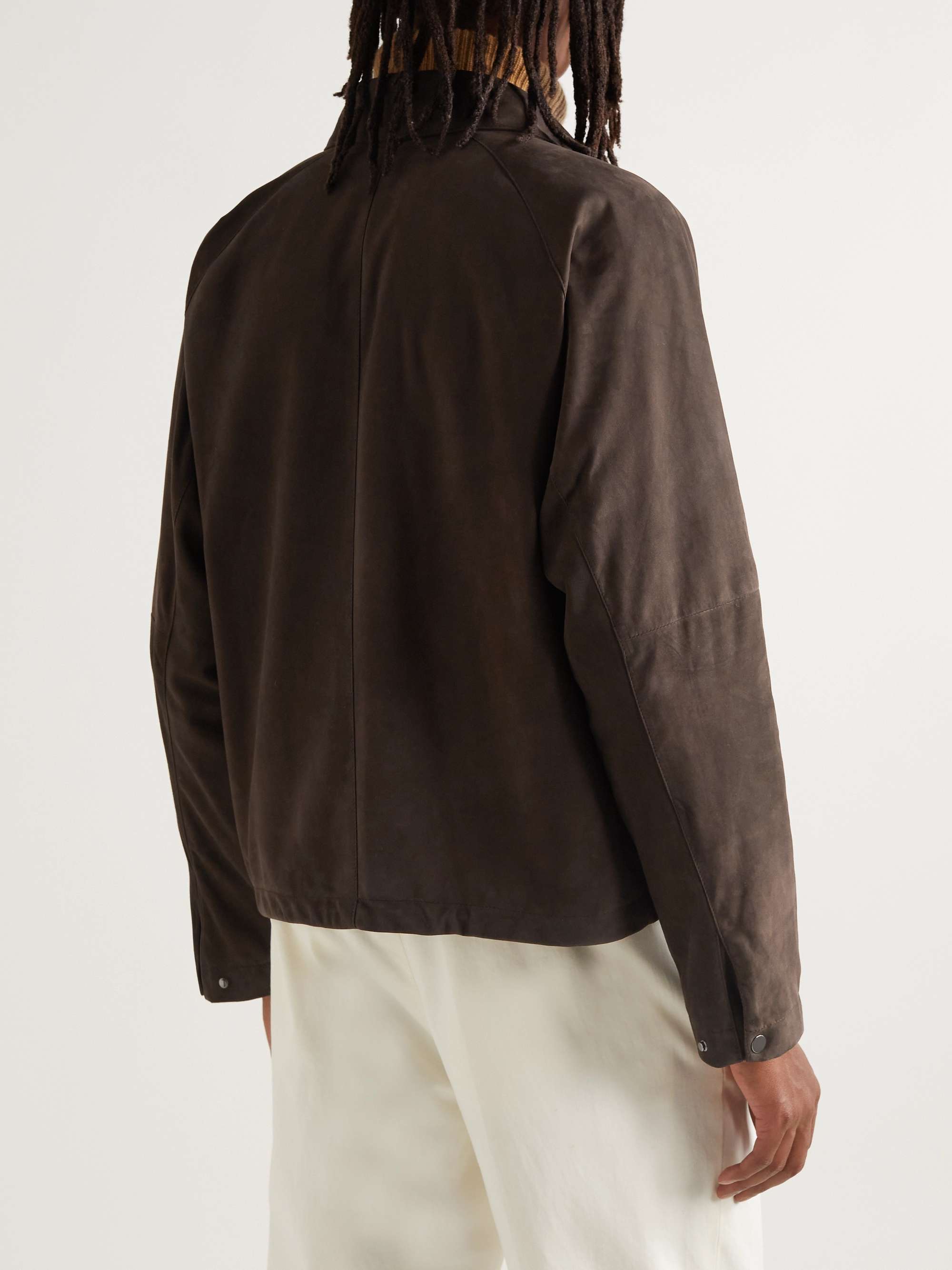 STÒFFA Suede Blouson Jacket