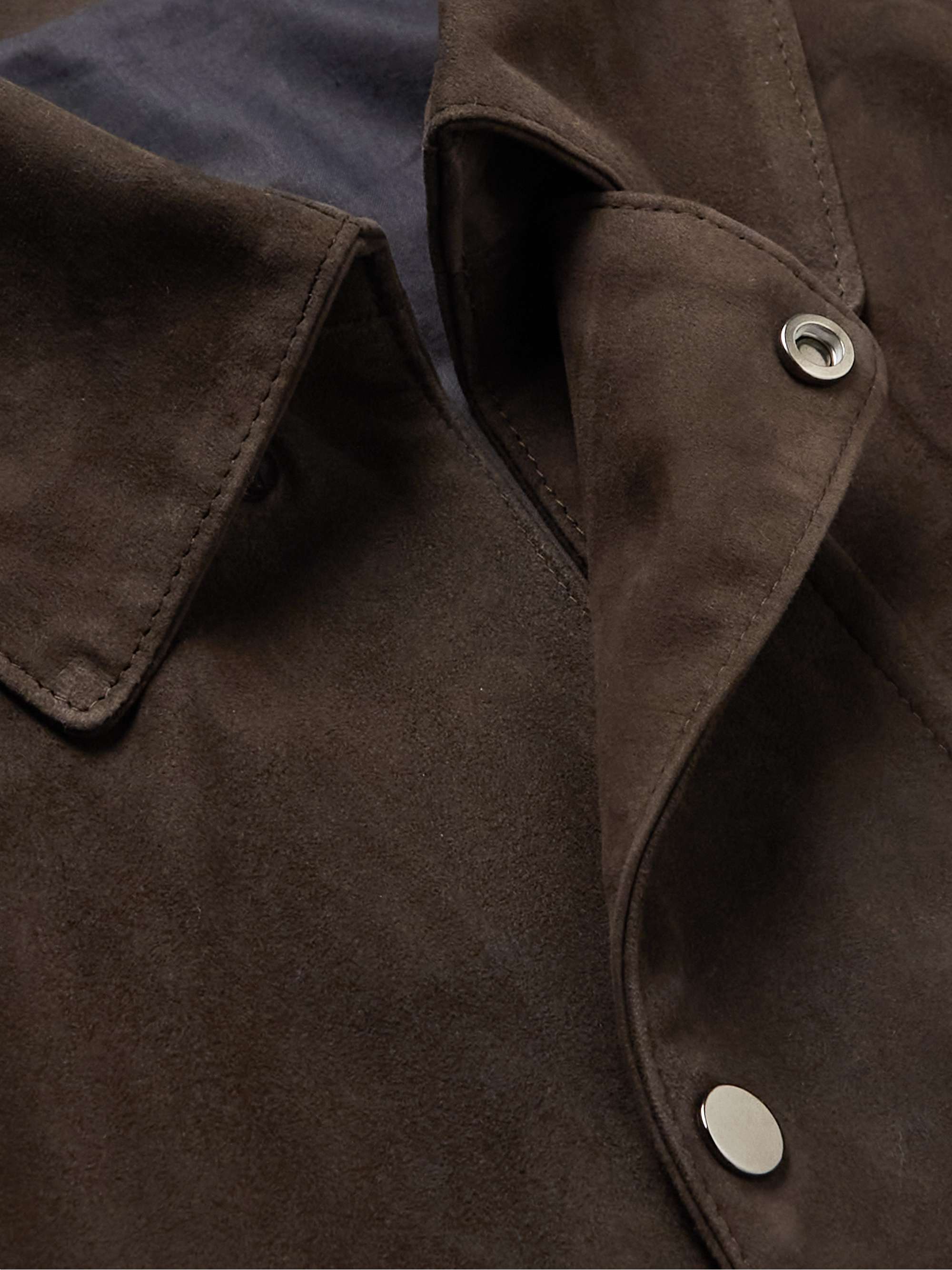 STÒFFA Suede Blouson Jacket