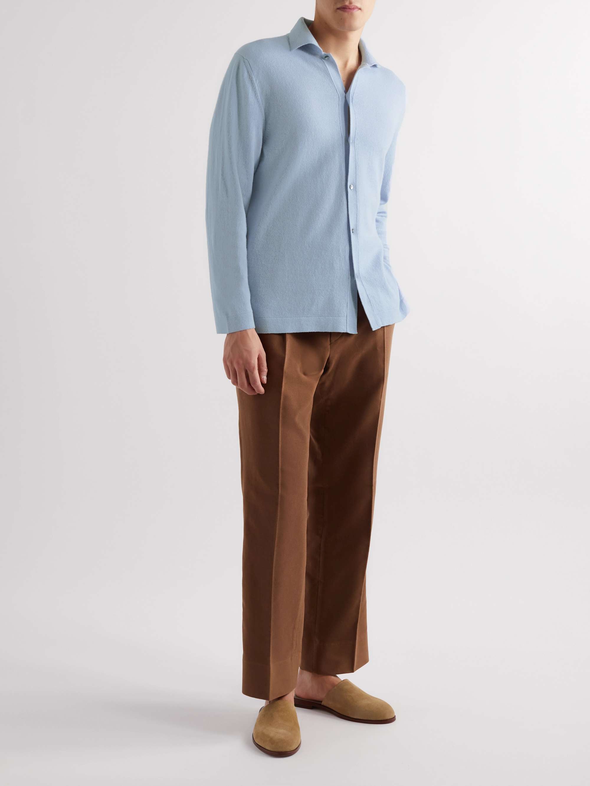 STÒFFA + Throwing Fits Cashmere Shirt