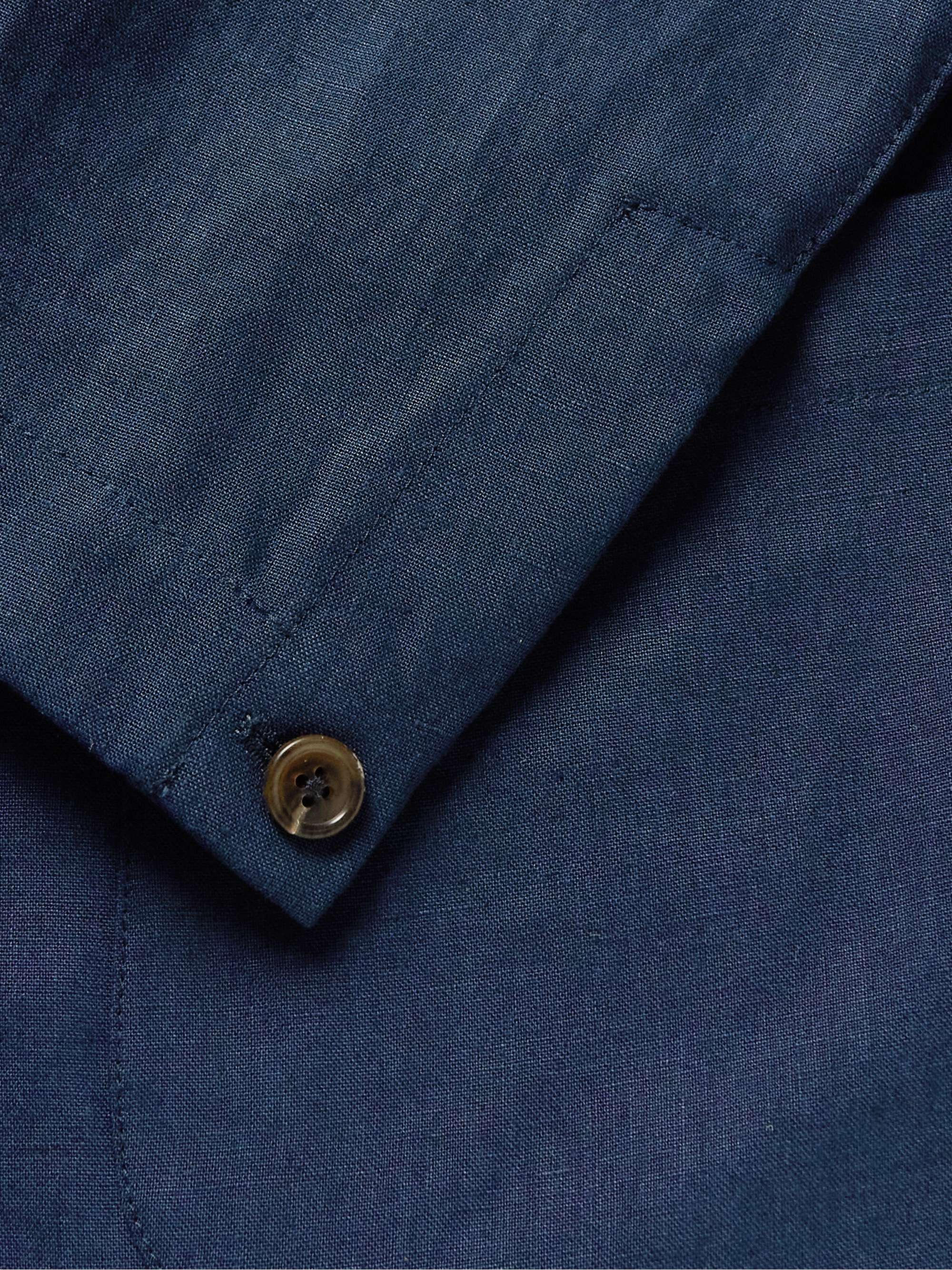 STÒFFA Double-Breasted Linen Blazer