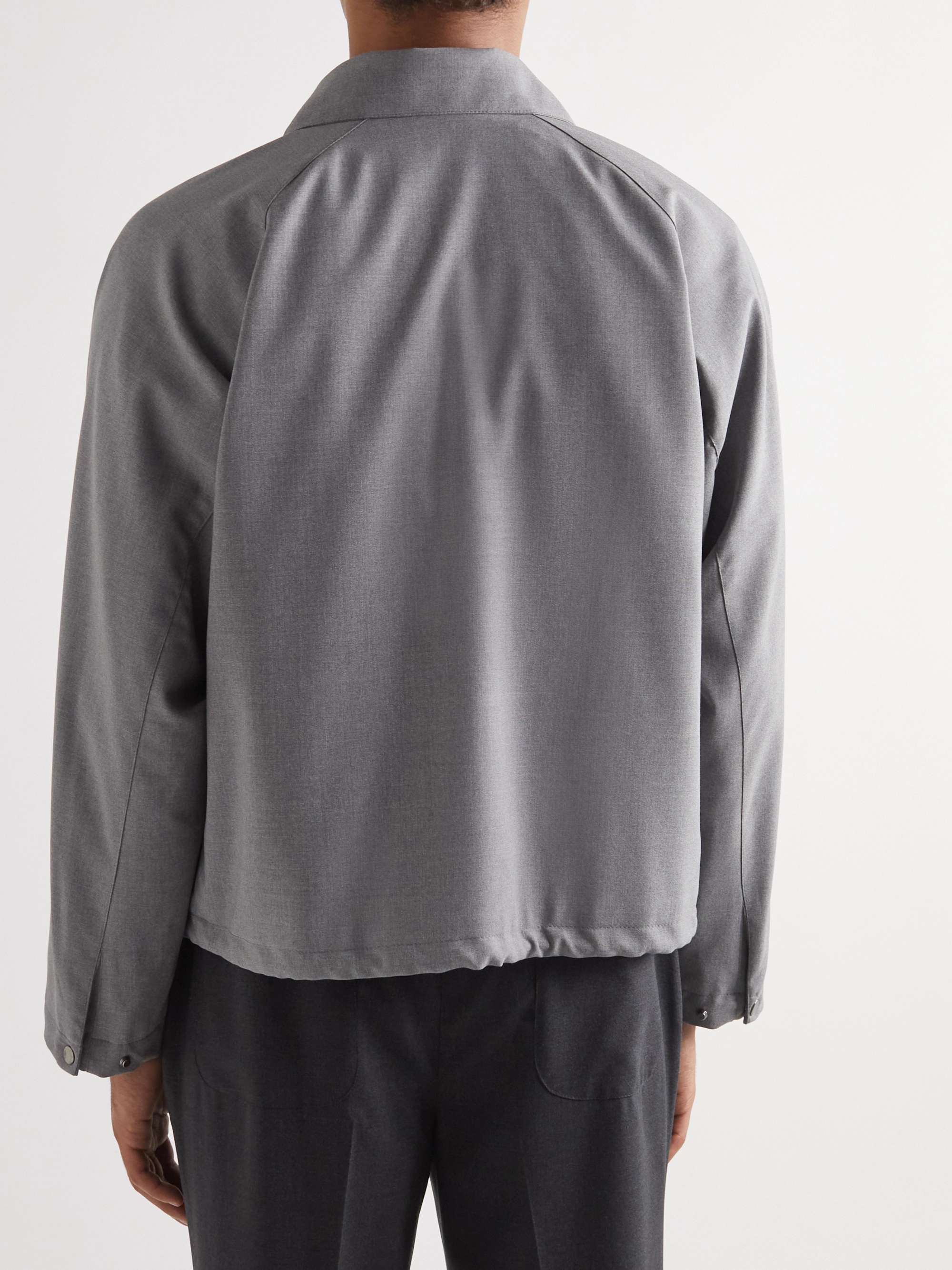 STÒFFA Suede Blouson Jacket