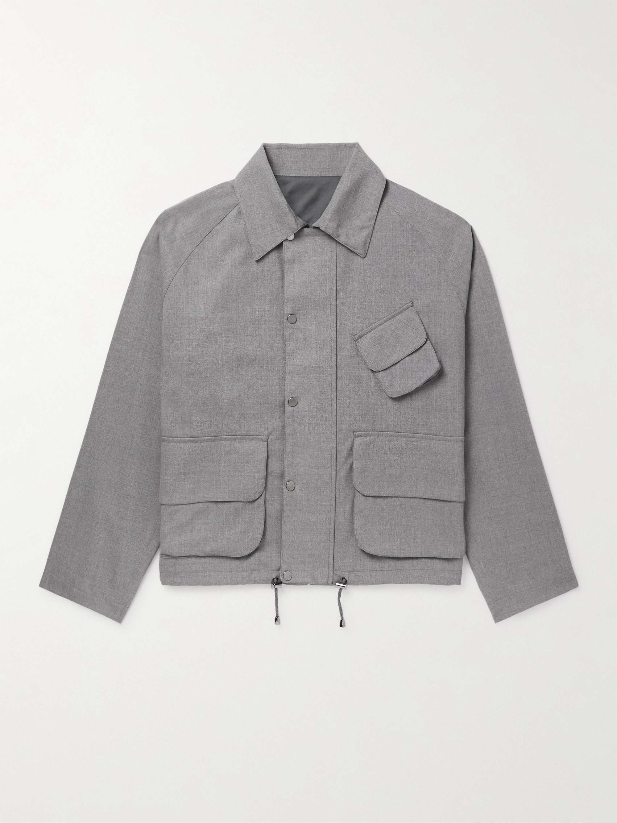 Wool Blouson Jacket