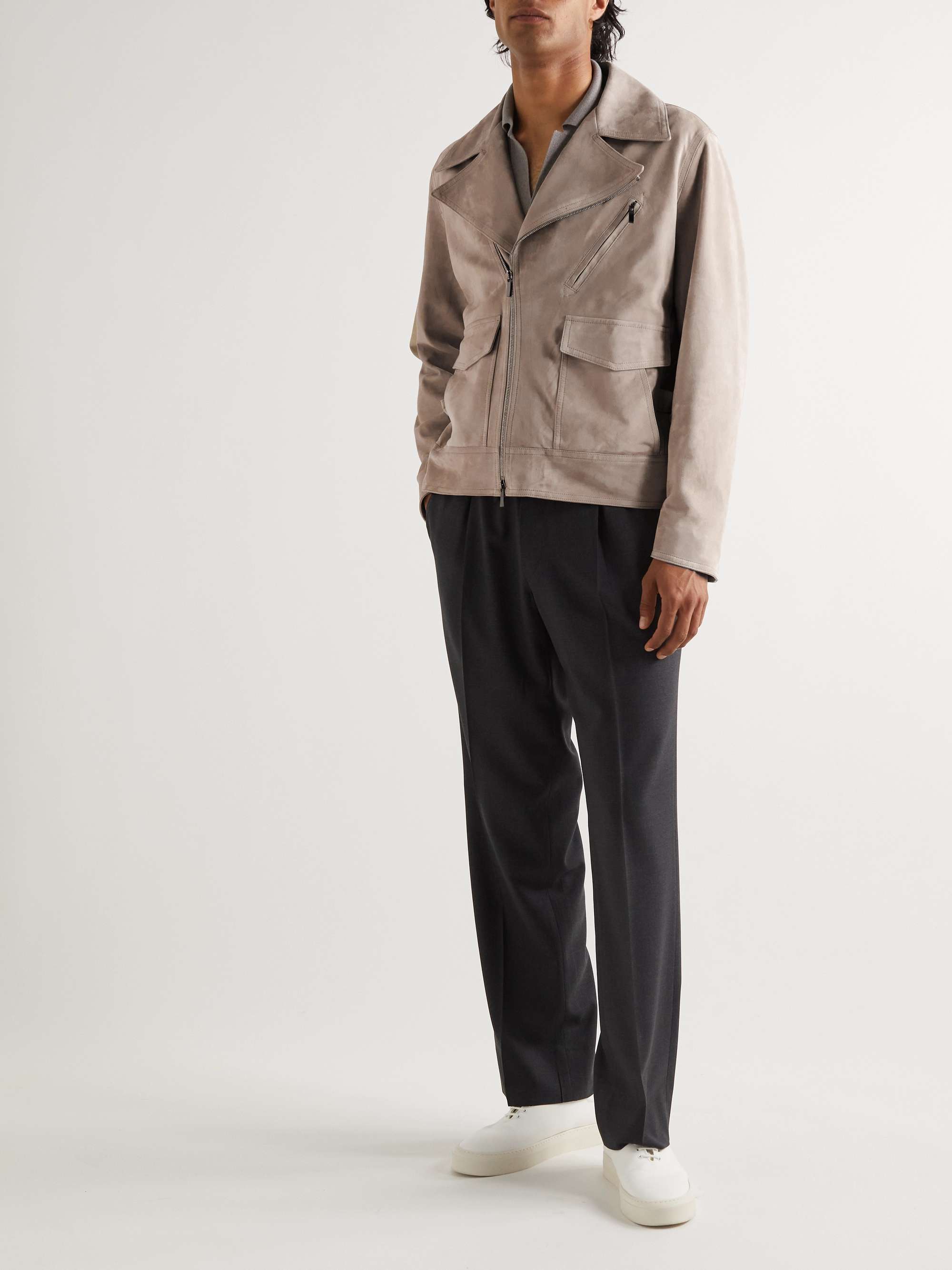 STÒFFA Suede Jacket