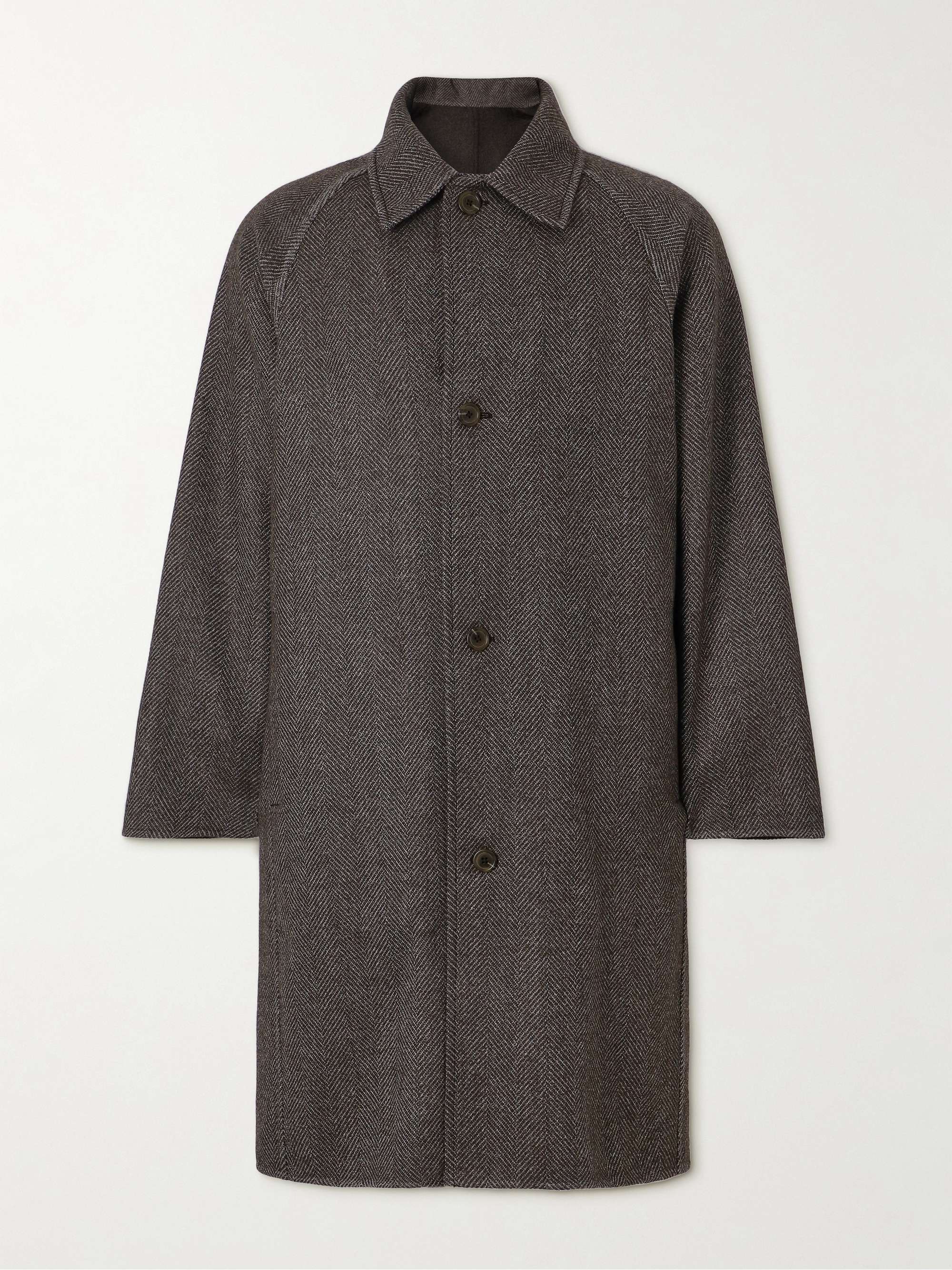 STÒFFA Herringbone Wool Coat