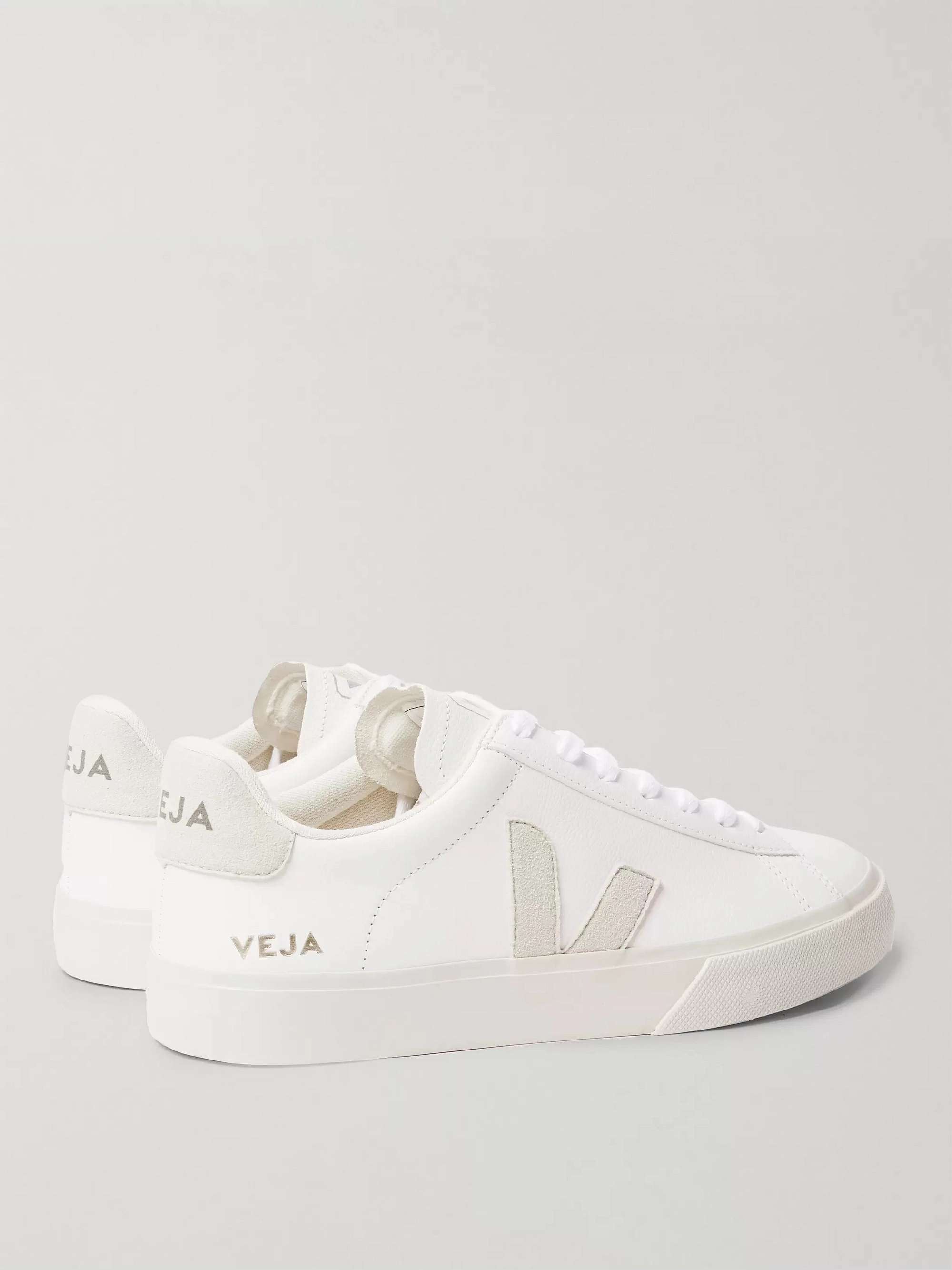 veja campo suede trimmed