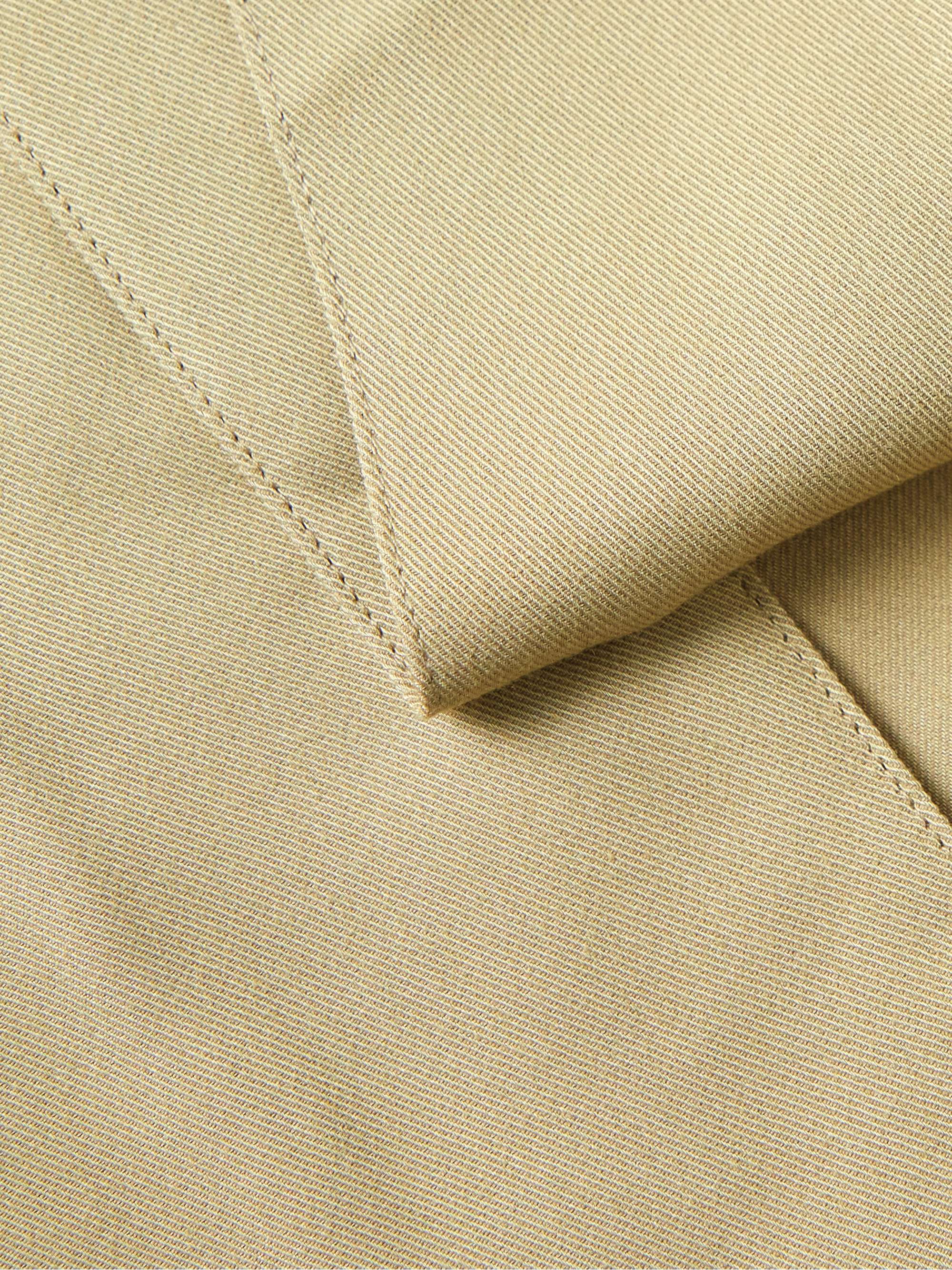 NILI LOTAN Cody Camp-Collar Cotton-Twill Shirt