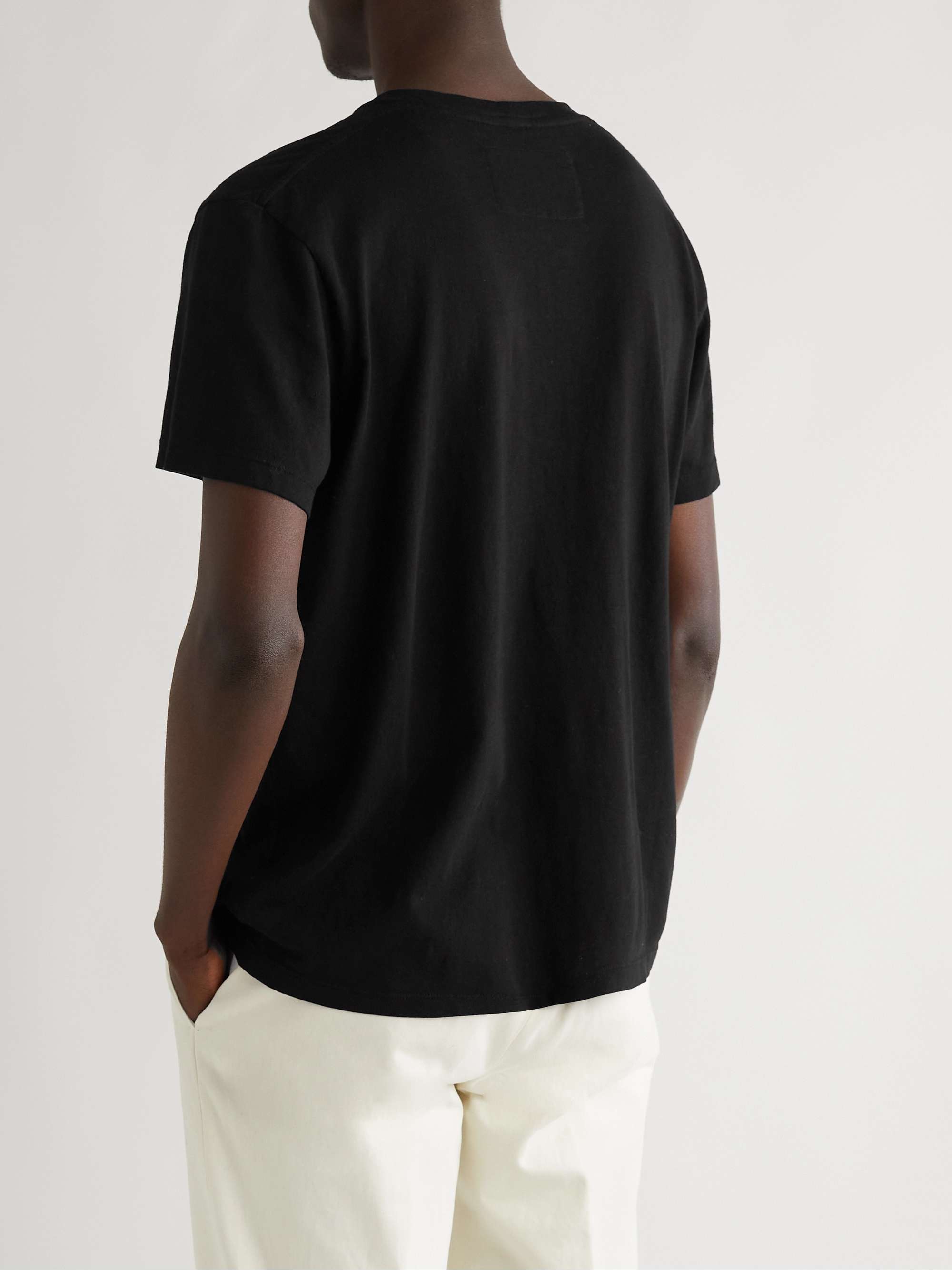 NILI LOTAN Bradley Cotton-Jersey T-Shirt