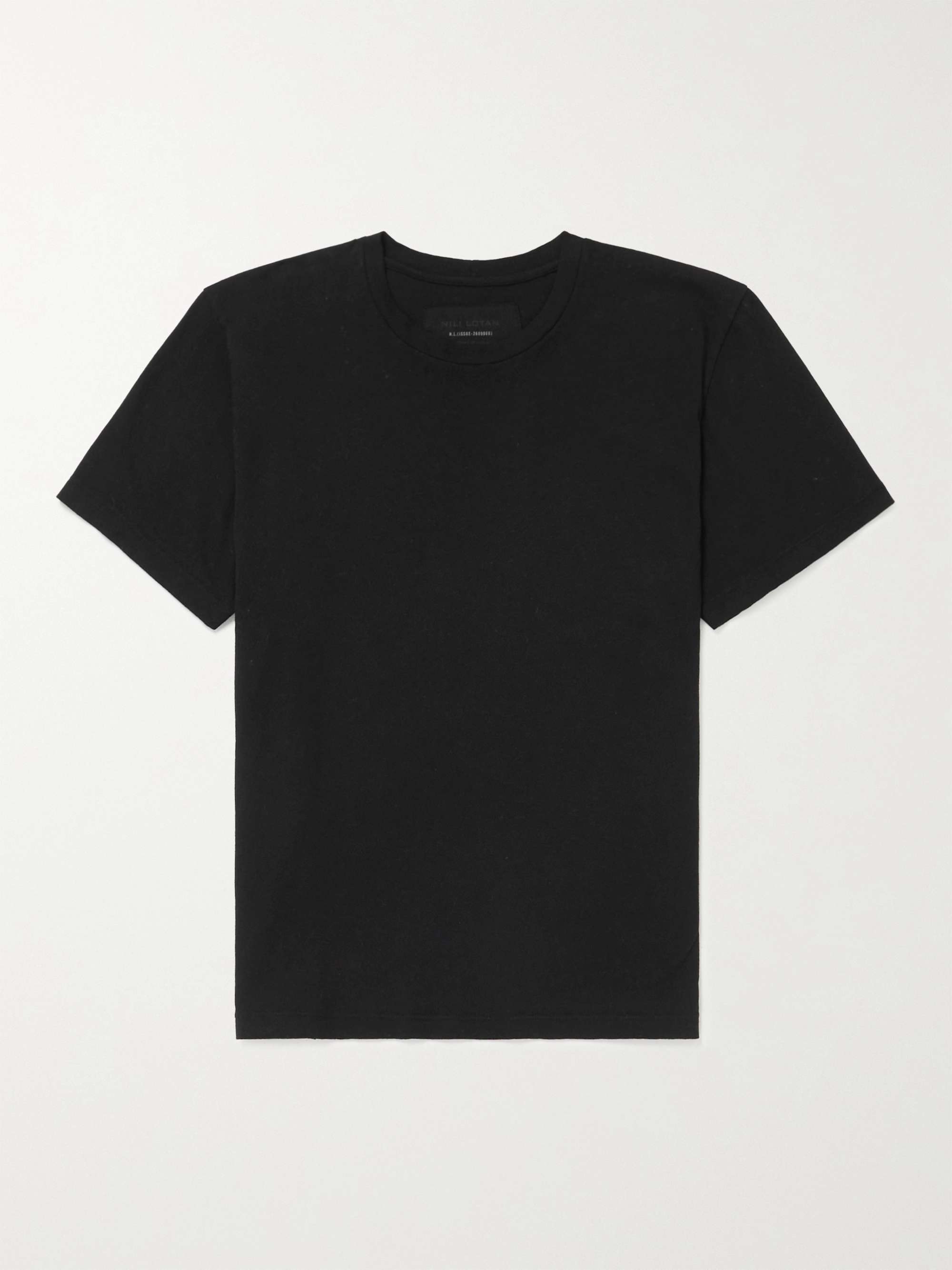 NILI LOTAN Bradley Cotton-Jersey T-Shirt for Men | MR PORTER