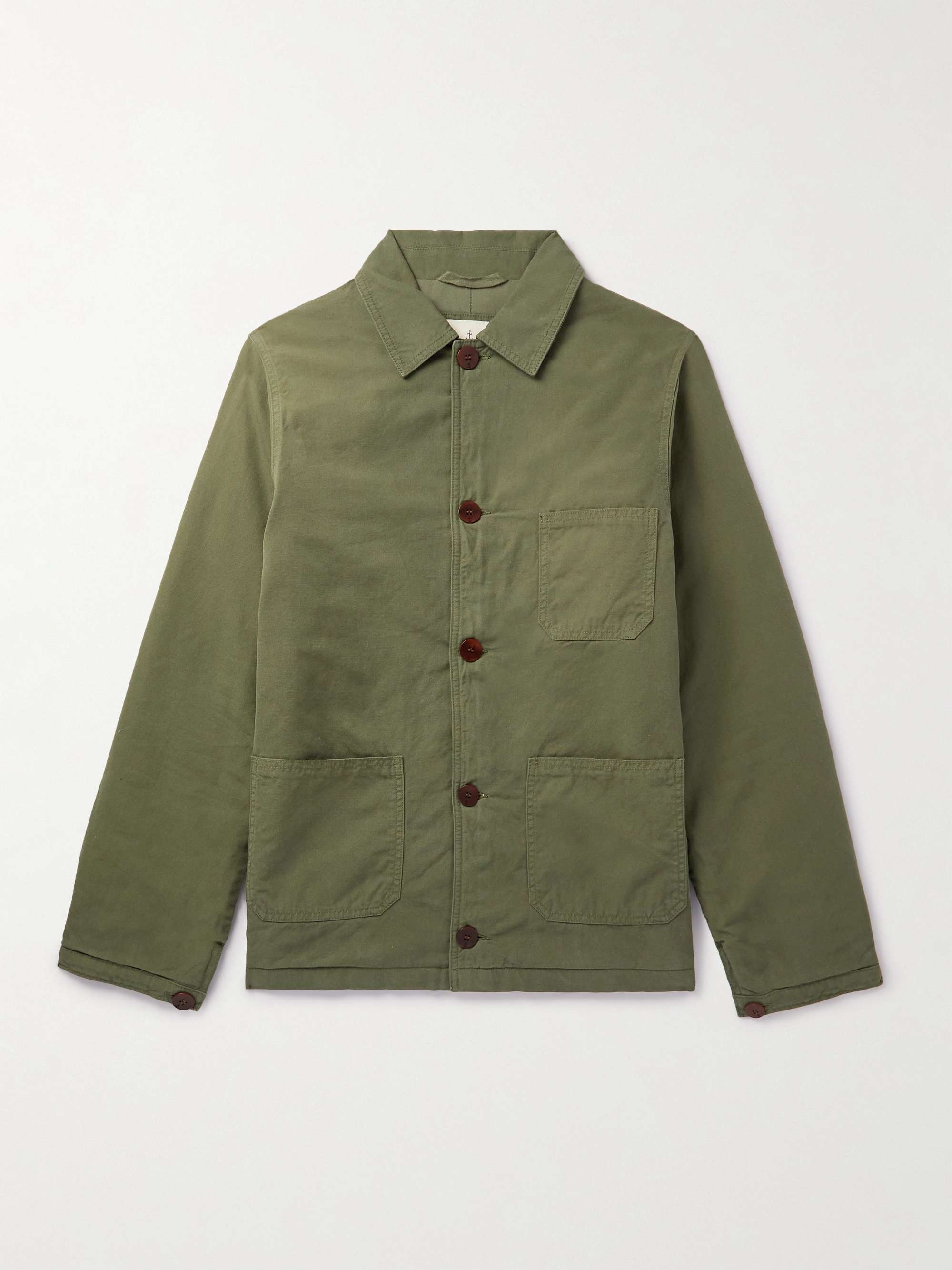 LA PAZ Baptista Cotton-Canvas Chore Jacket for Men | MR PORTER