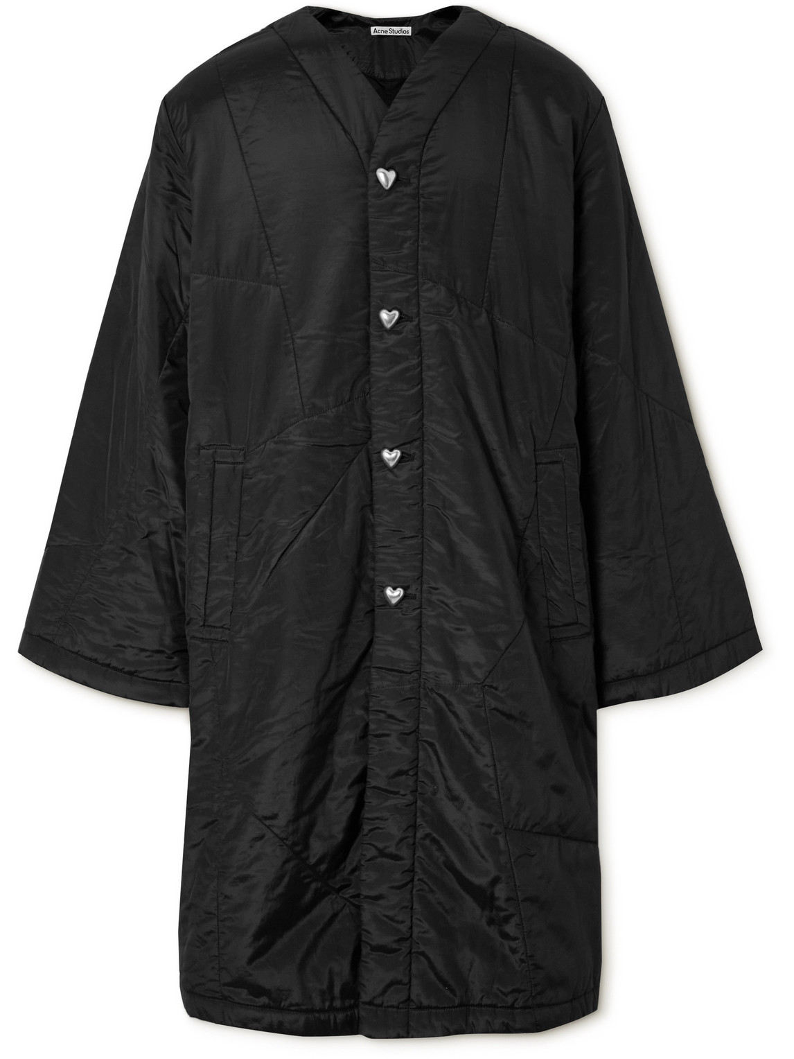 Acne Studios - Oliber Quilted Padded Shell Coat - Men - Black - IT 48