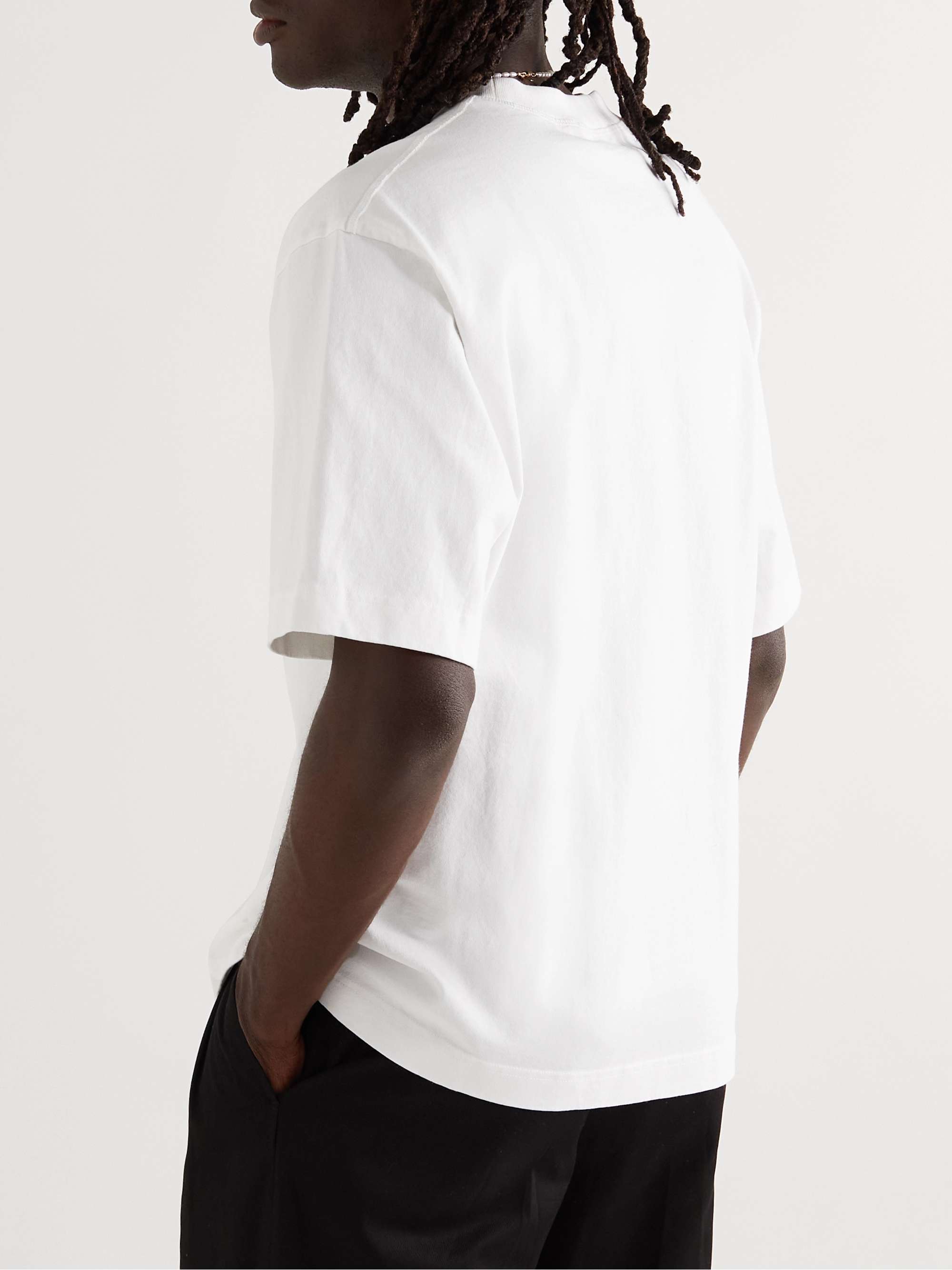 ACNE STUDIOS Logo-Print Organic Cotton-Jersey T-Shirt