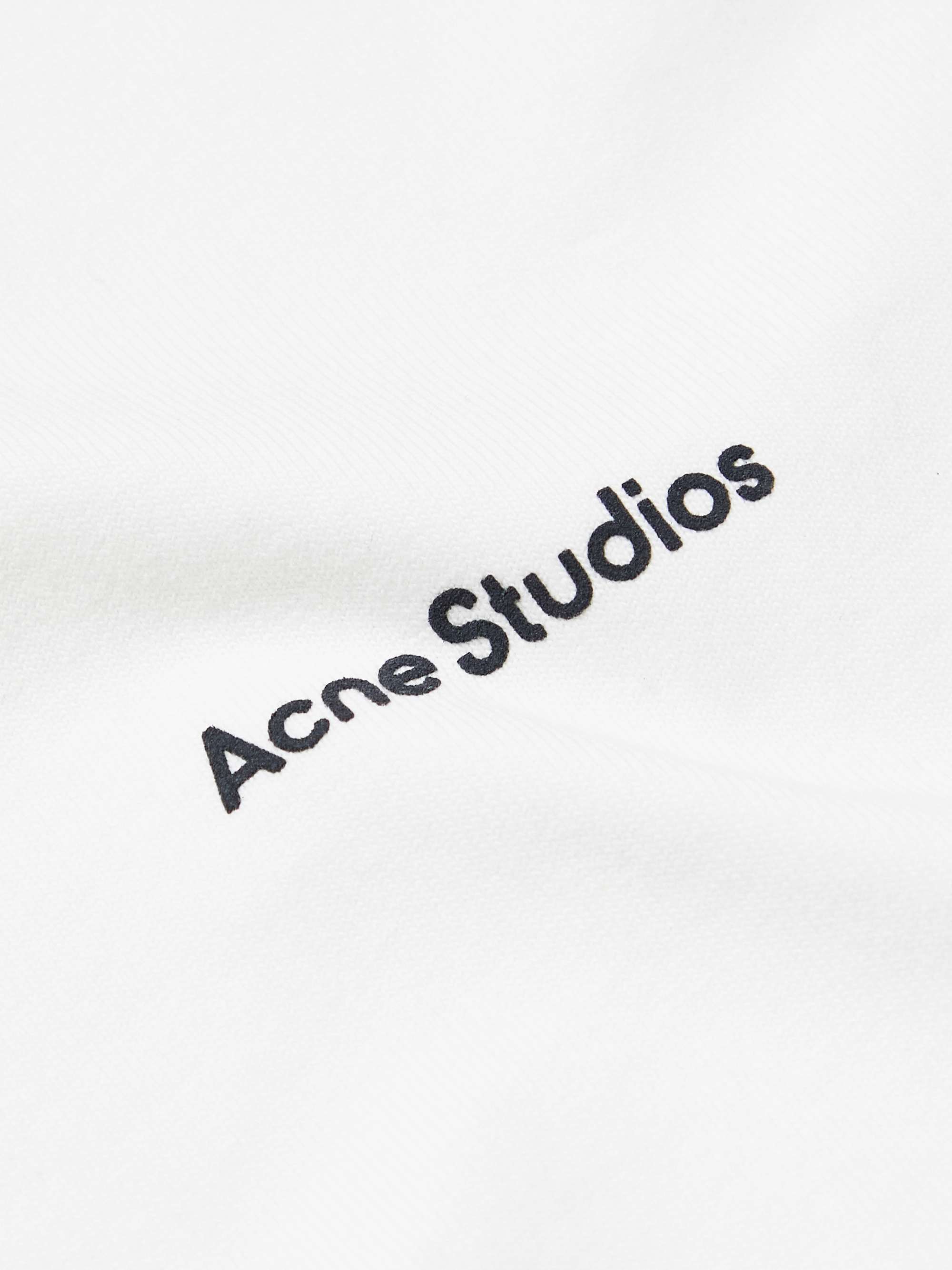 ACNE STUDIOS Logo-Print Organic Cotton-Jersey T-Shirt