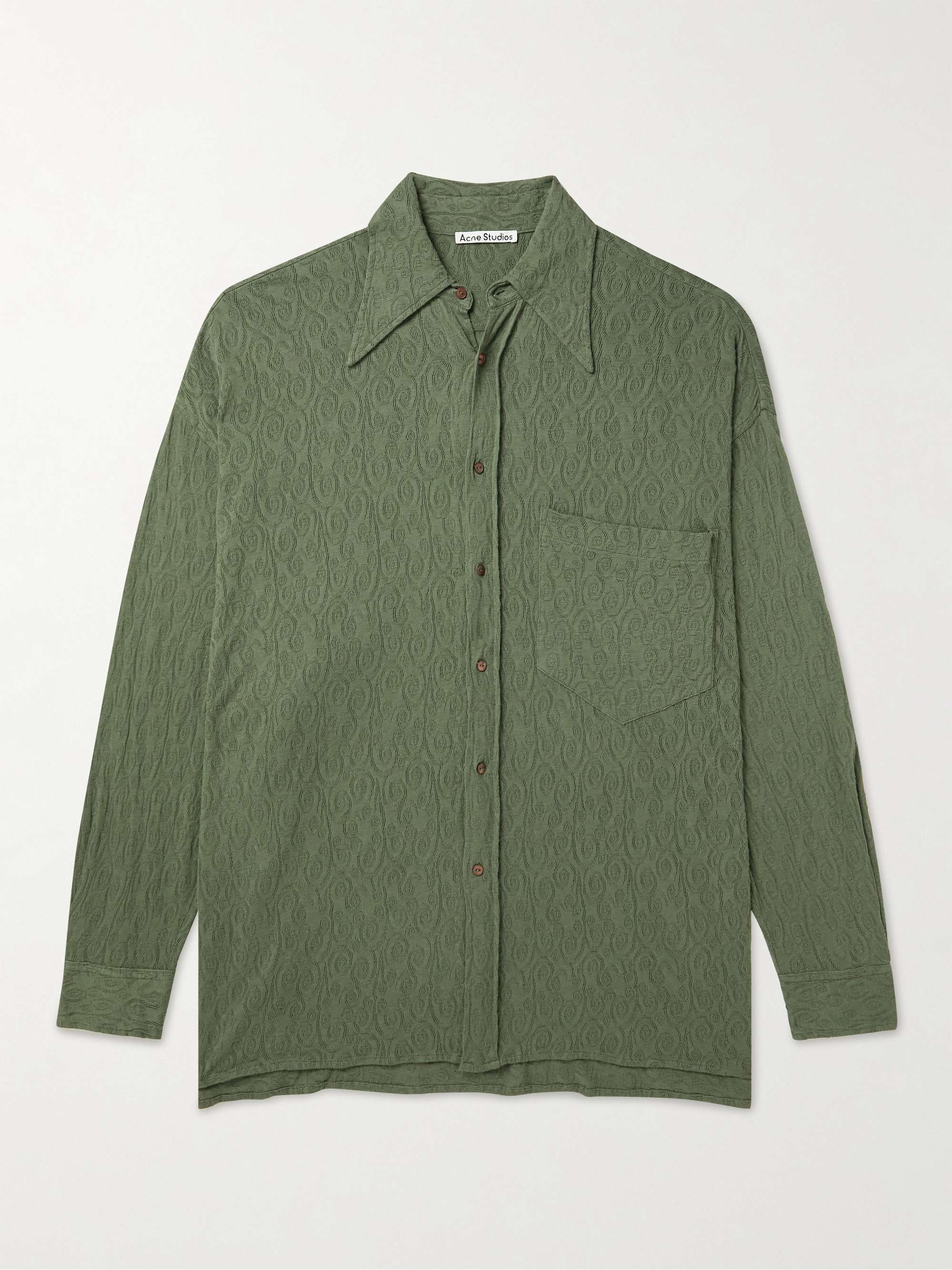 acne studios oversized shirt