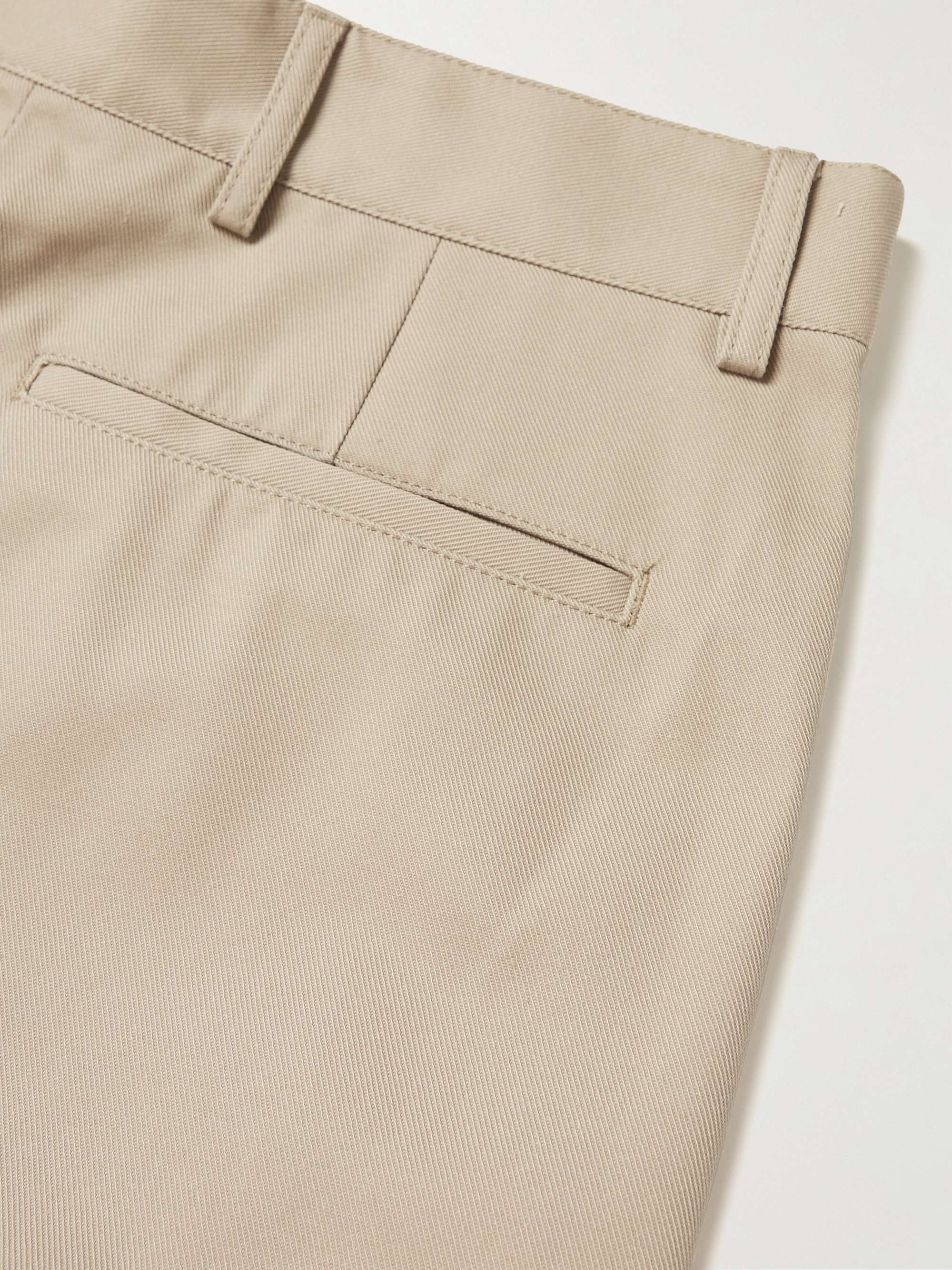 ACNE STUDIOS Pilos Straight-Leg Cotton-Blend Twill Trousers