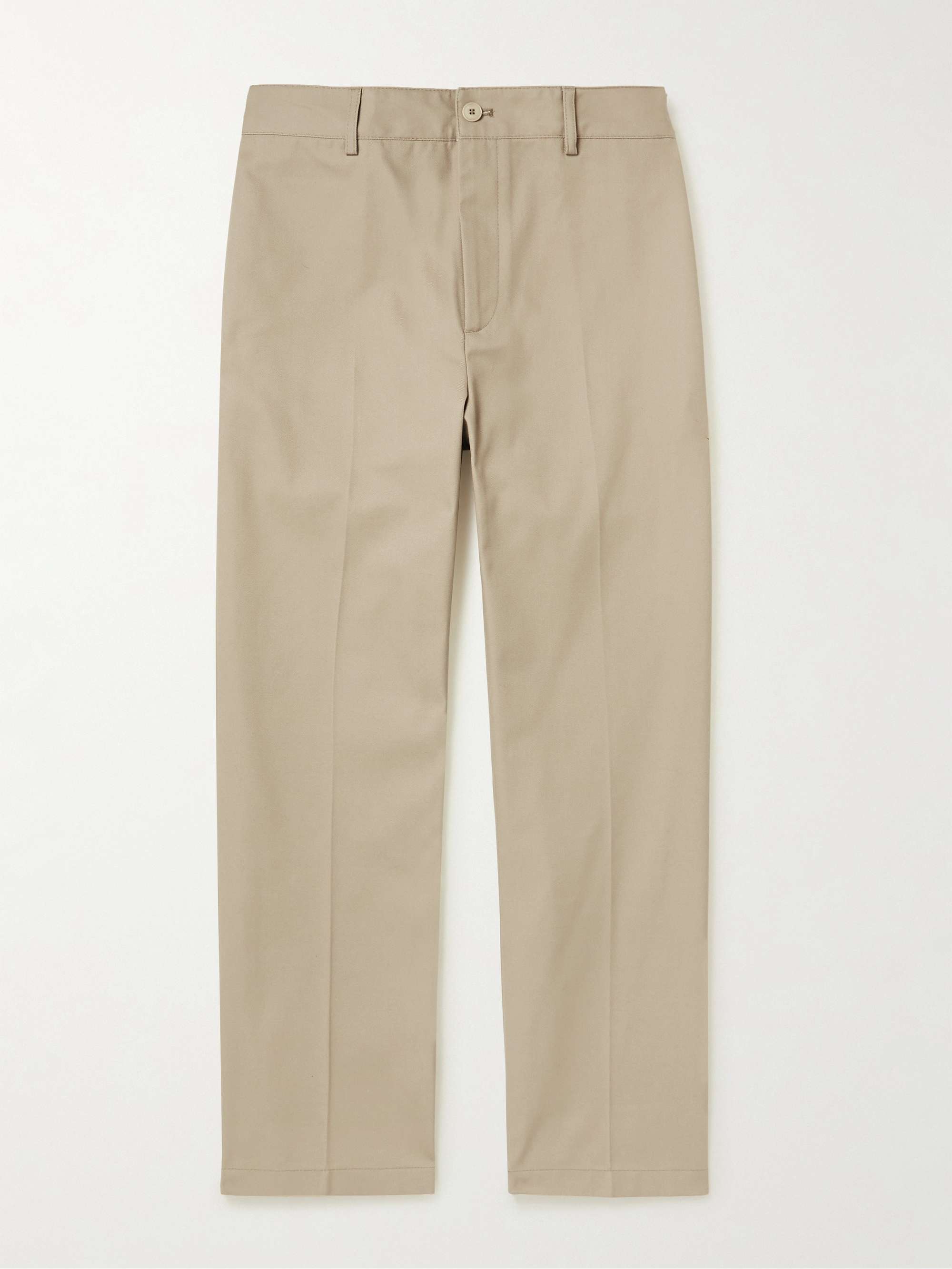 ACNE STUDIOS Pilos Straight-Leg Cotton-Blend Twill Trousers