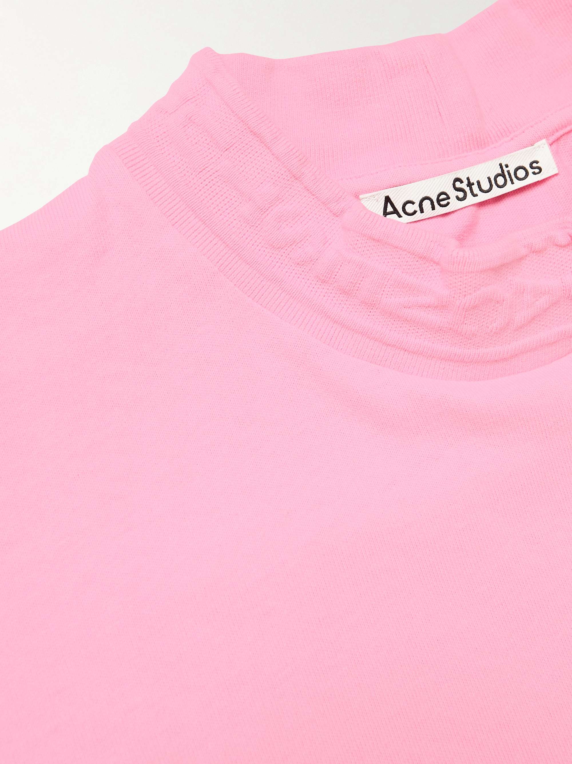 ACNE STUDIOS Elco Chain Cotton-Jersey T-Shirt