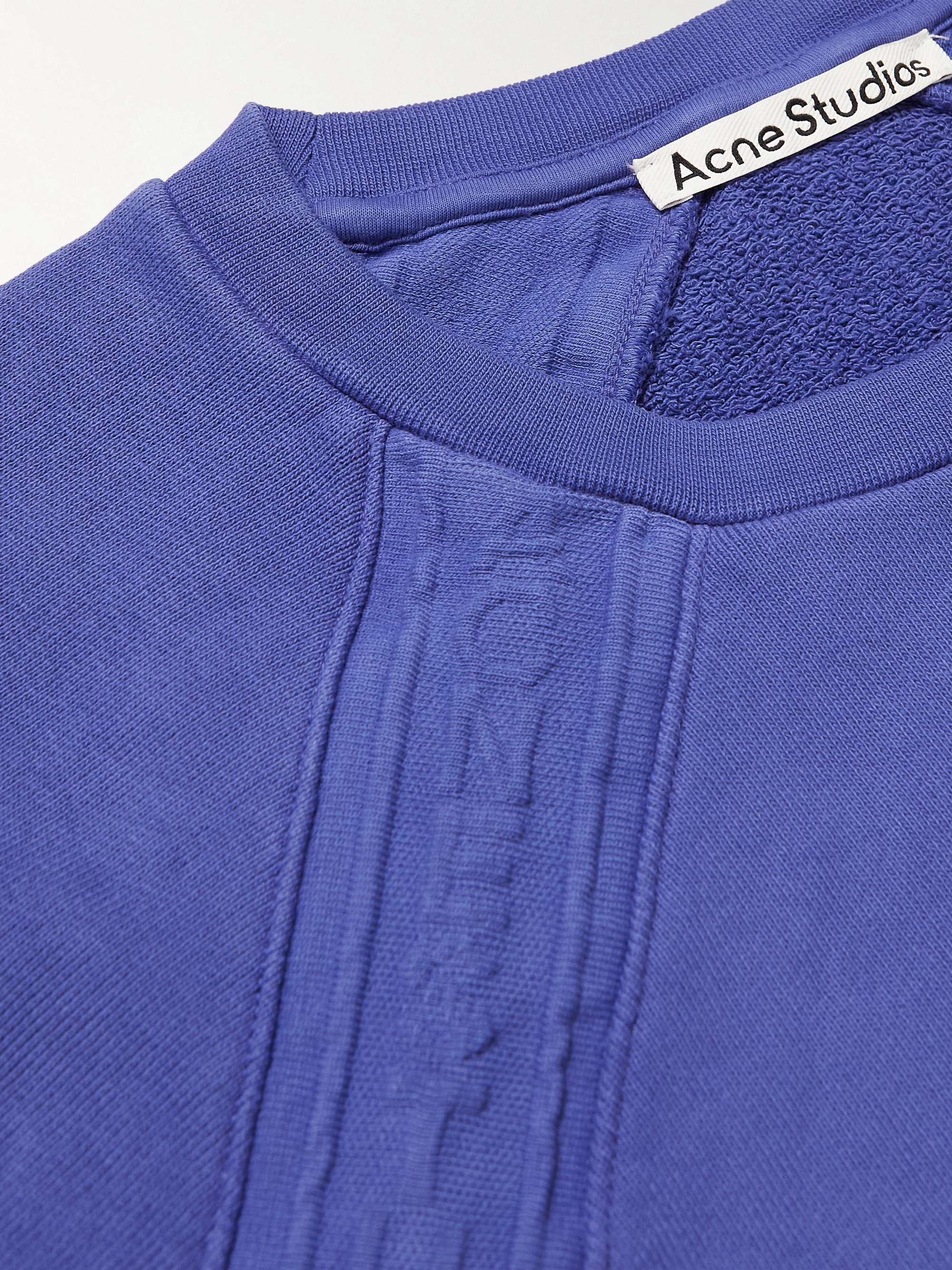 ACNE STUDIOS Farmy Chain Cotton-Jersey Sweatshirt