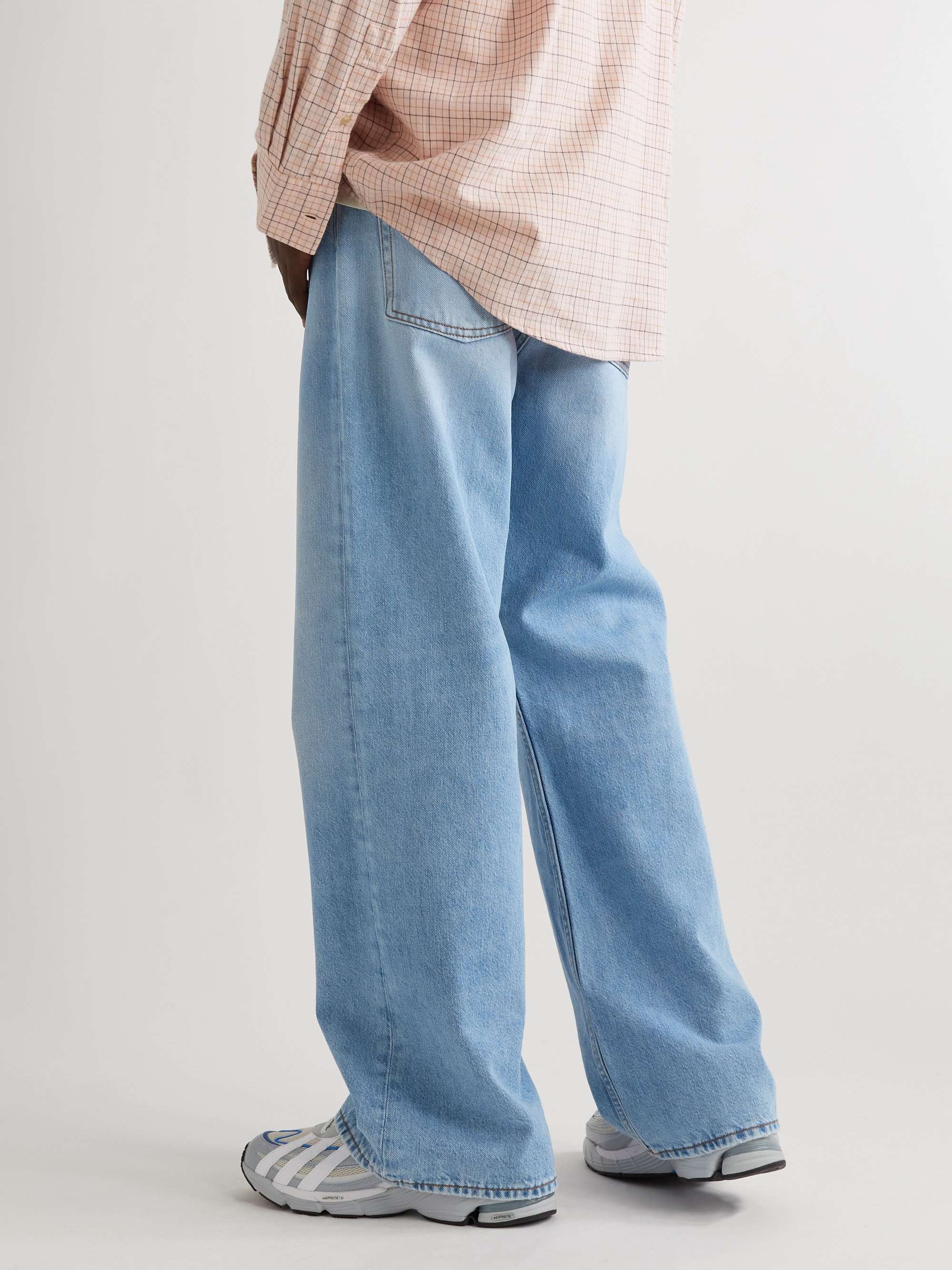 bacon menu renæssance ACNE STUDIOS 2021M Bootcut Distressed Organic Jeans for Men | MR PORTER